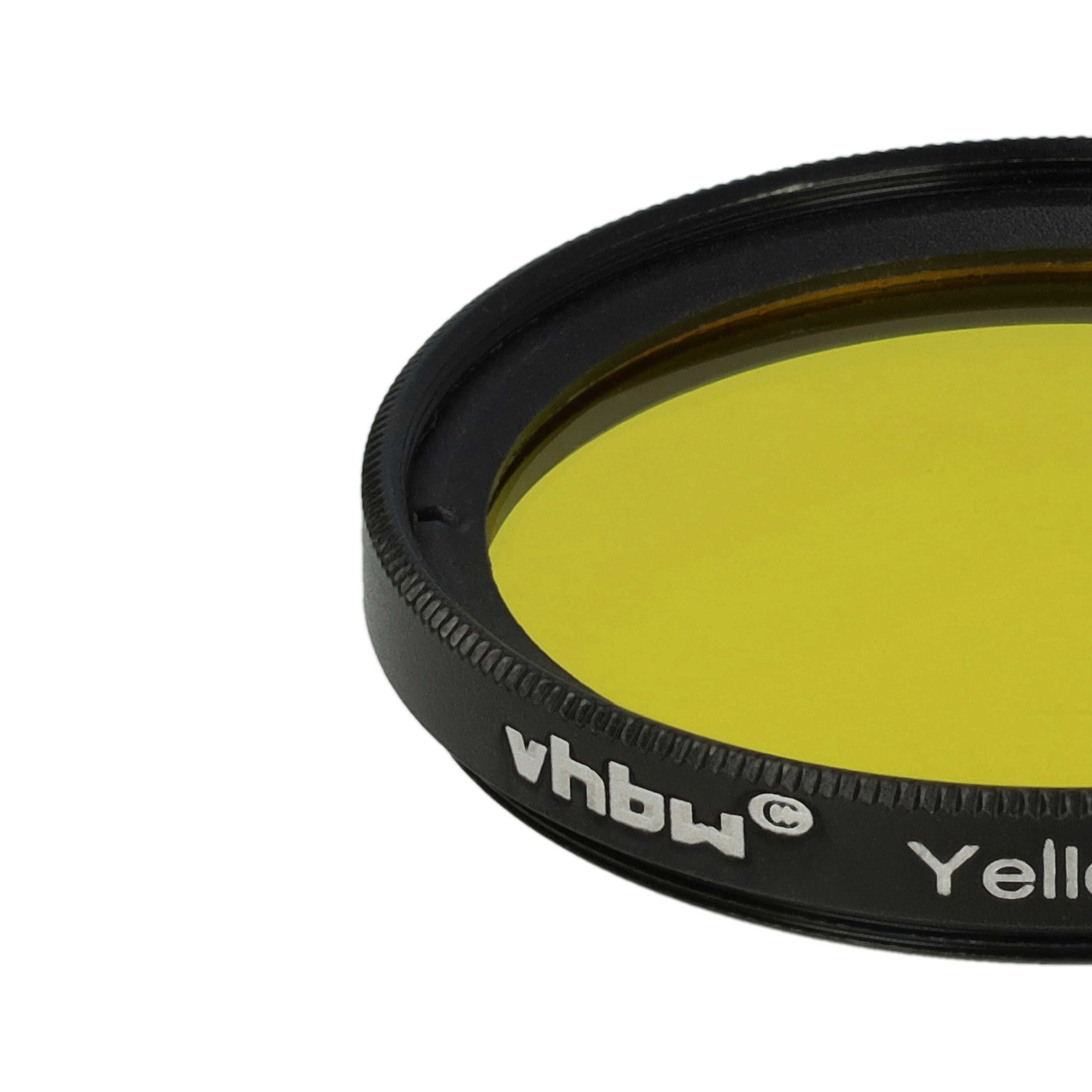 Farbfilter gelb passend für Kamera Objektive mit 40,5 mm Filtergewinde - Gelbfilter