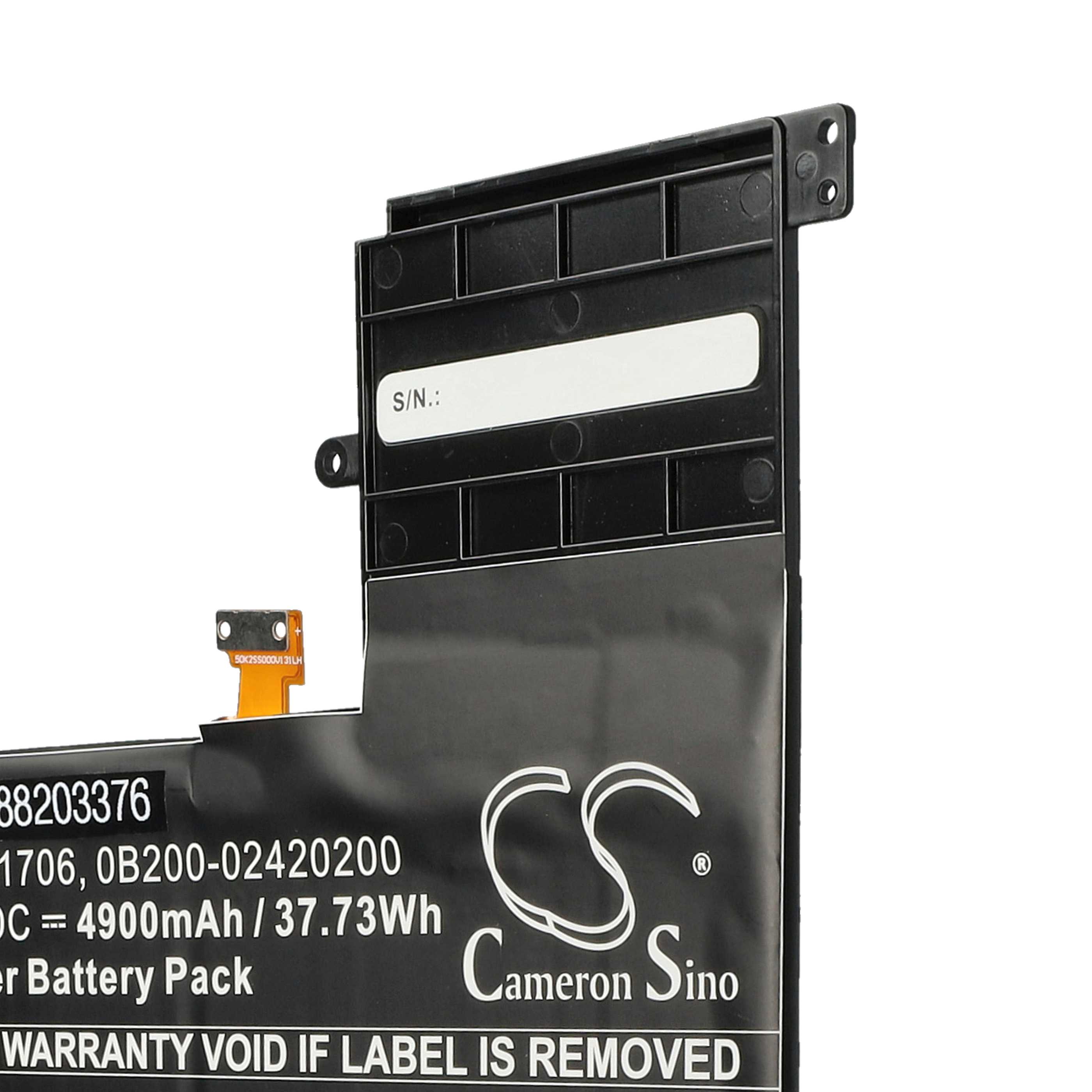 Akumulator do laptopa zamiennik Asus 0B200-02420200, C21N1706 - 4900 mAh 7,7 V LiPo