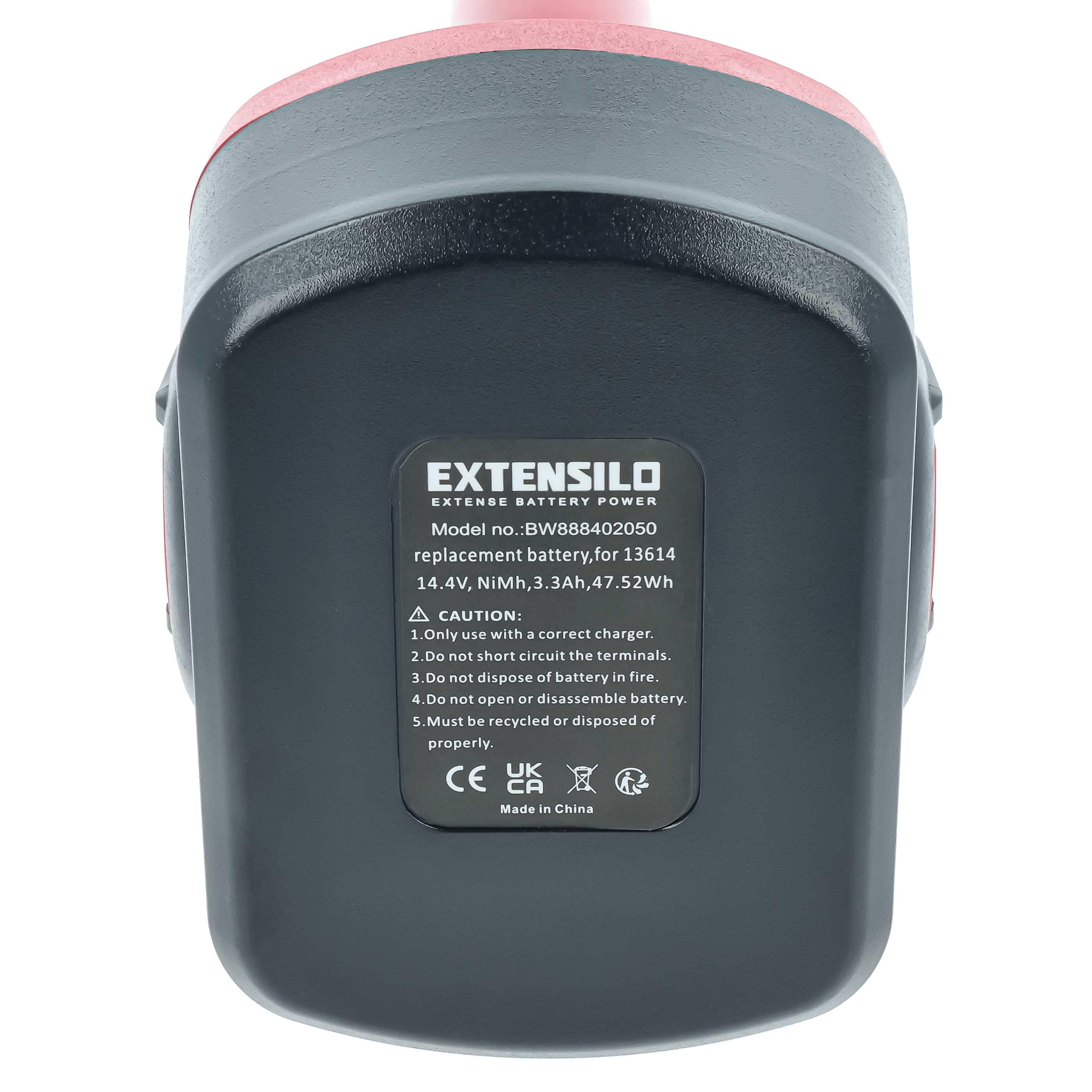 Battery replaces Bosch 2 607 335 264, 2 607 335 263, 1617S0004W Electric Power Tool - 3300 mAh, 14.4 V, NiMH