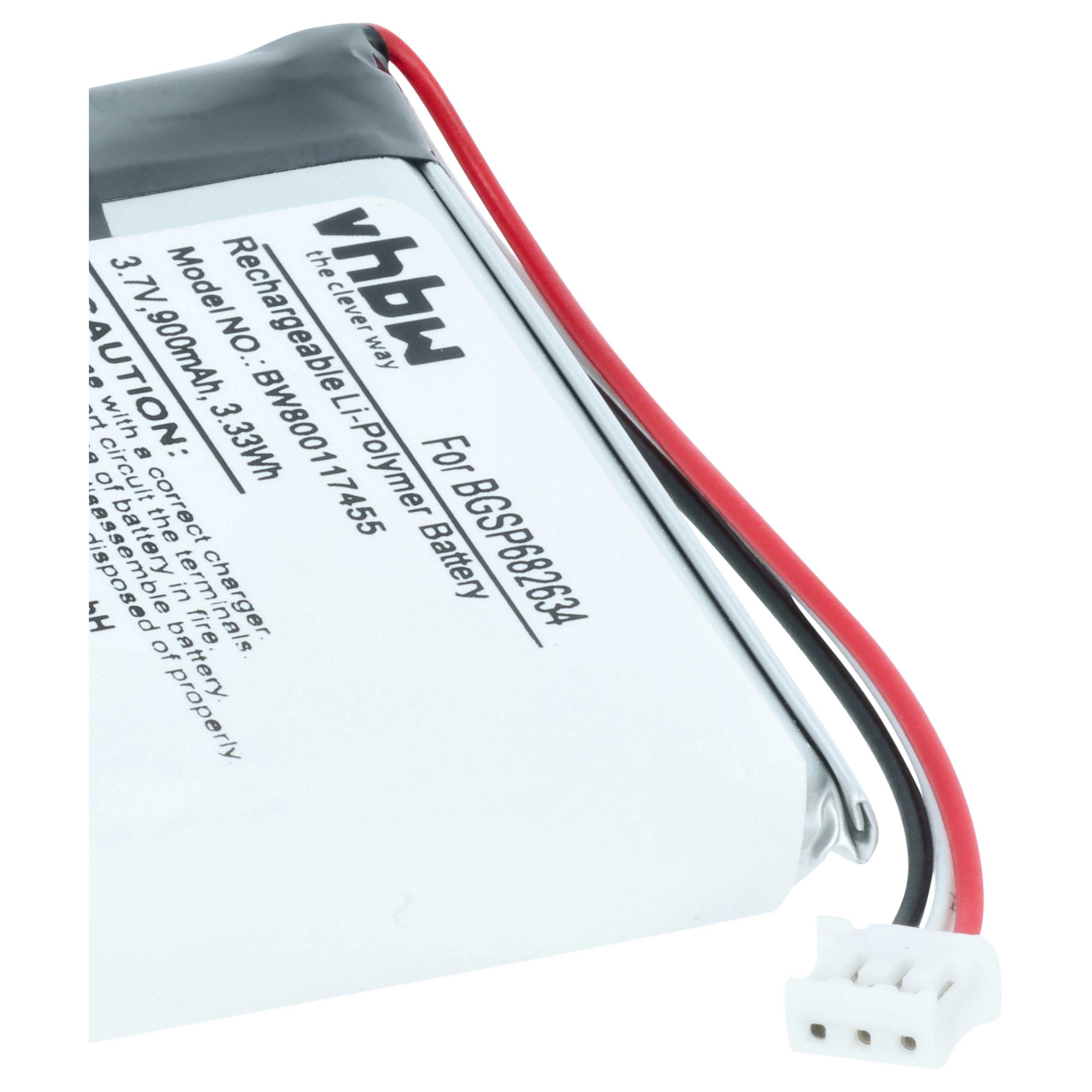 Akumulator do głośnika zamiennik JBL GSP682634 - LiPo 900mAh