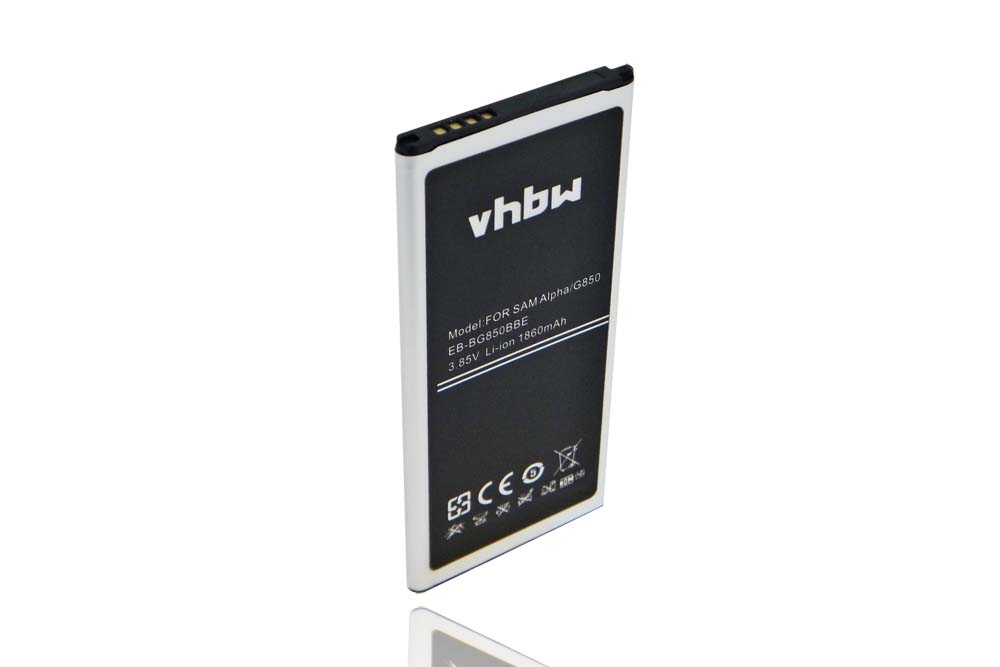 Batteria sostituisce Samsung EB-BG850BBC, EB-BG850BBE per cellulare Samsung - 1860mAh 3,85V Li-Ion