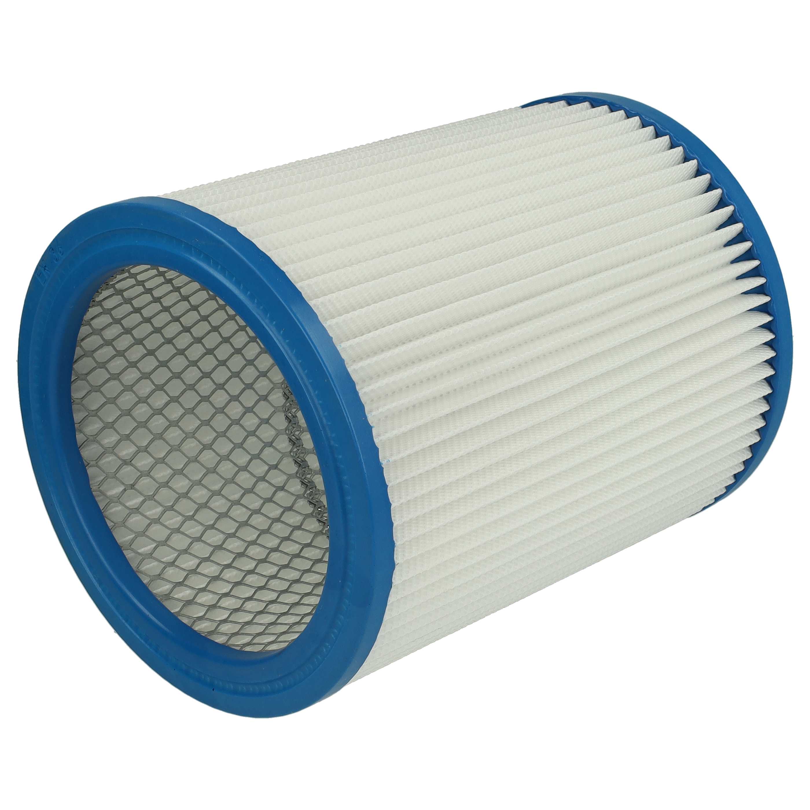 4x cartridge filter replaces Fein 31322765009, 4014586261454 for Fein Vacuum Cleaner, white