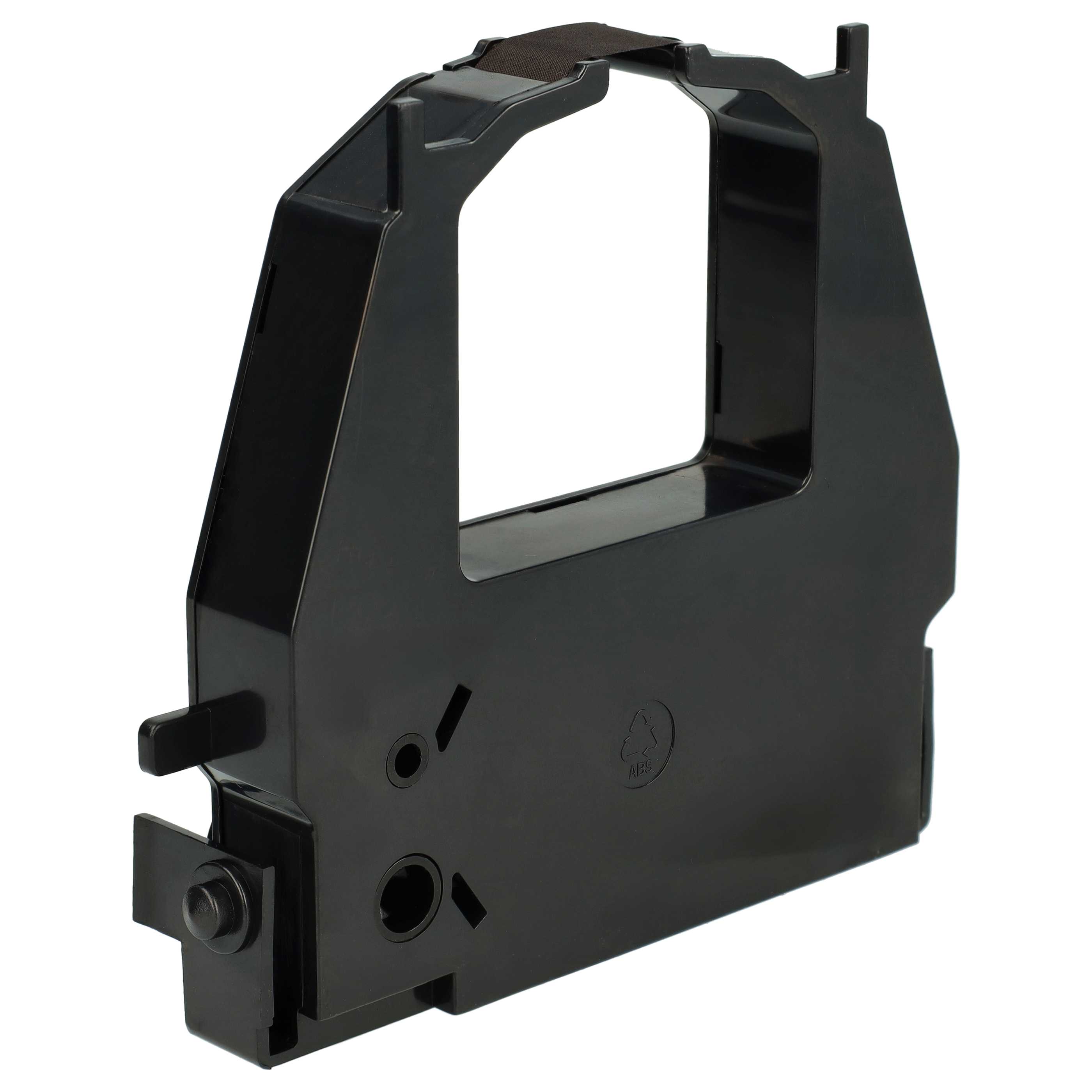 10x Ink Ribbon replaces Fujitsu 18490-DL 3700 for Fujitsu Dot Matrix, Receipt Printer etc. - Black