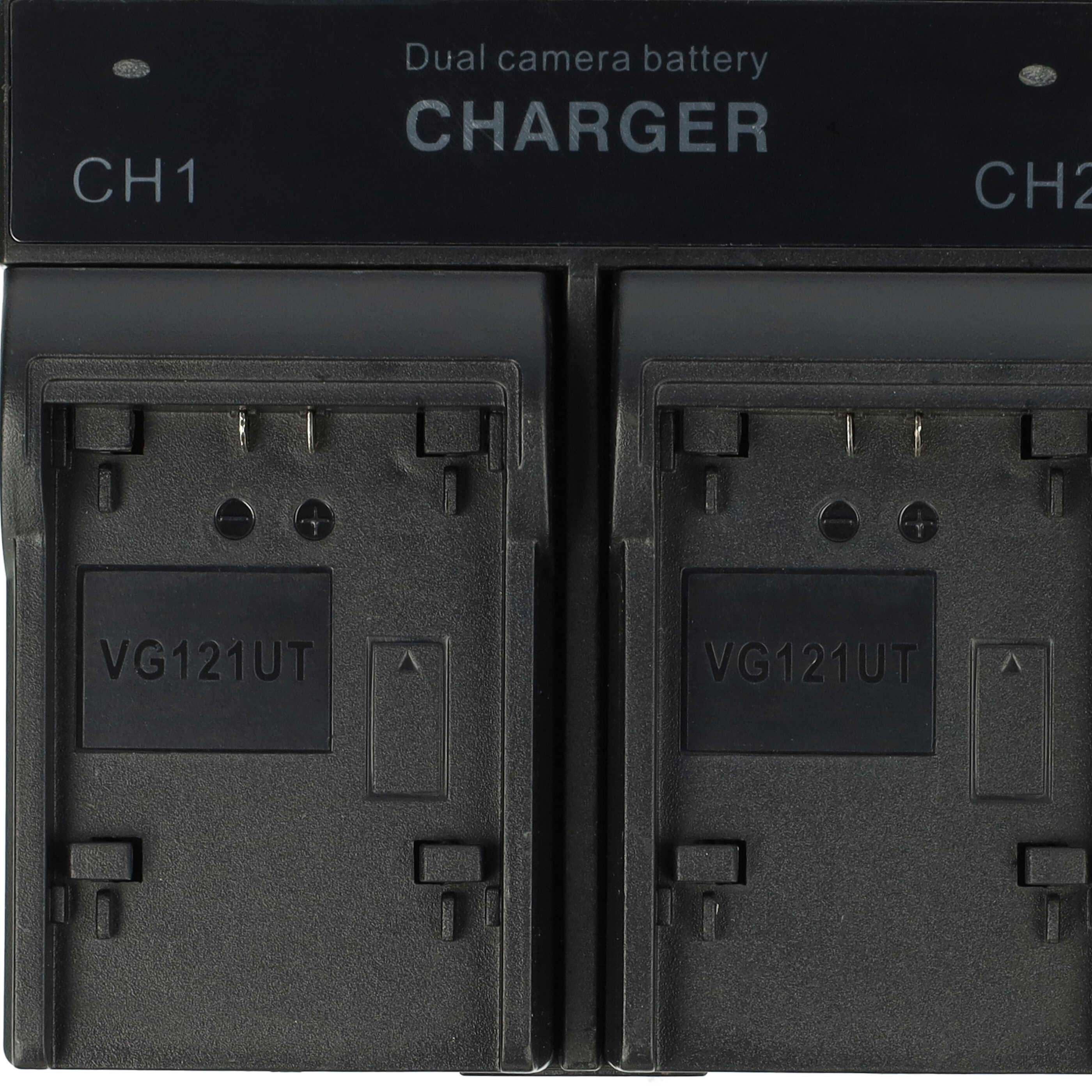 Battery Charger suitable for Everio BN-VG107E Camera etc. - 0.5 / 0.9 A, 4.2/8.4 V
