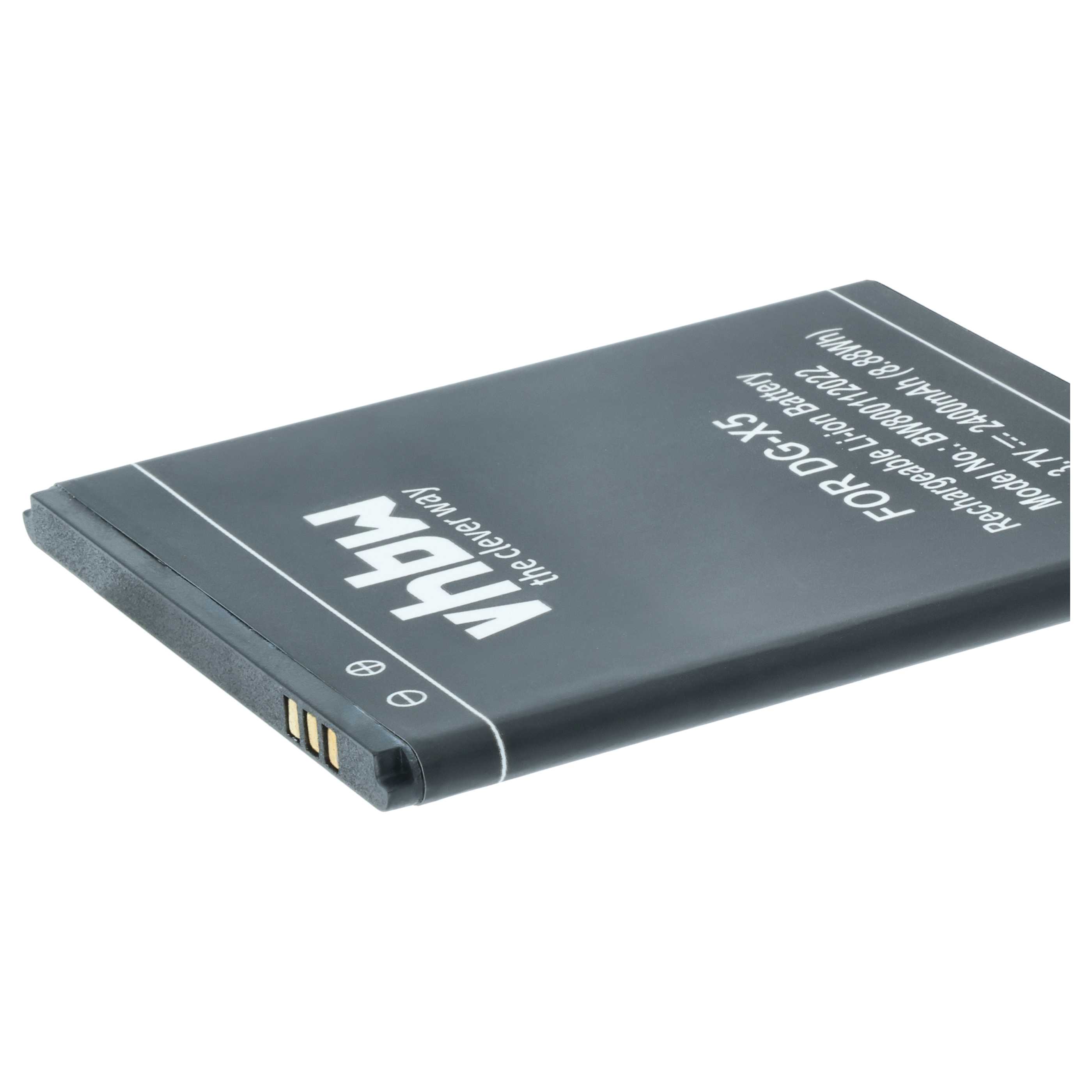 Akumulator do telefonu smartfona zamiennik YM0910X5000650 - 2400 mAh 3,7 V Li-Ion