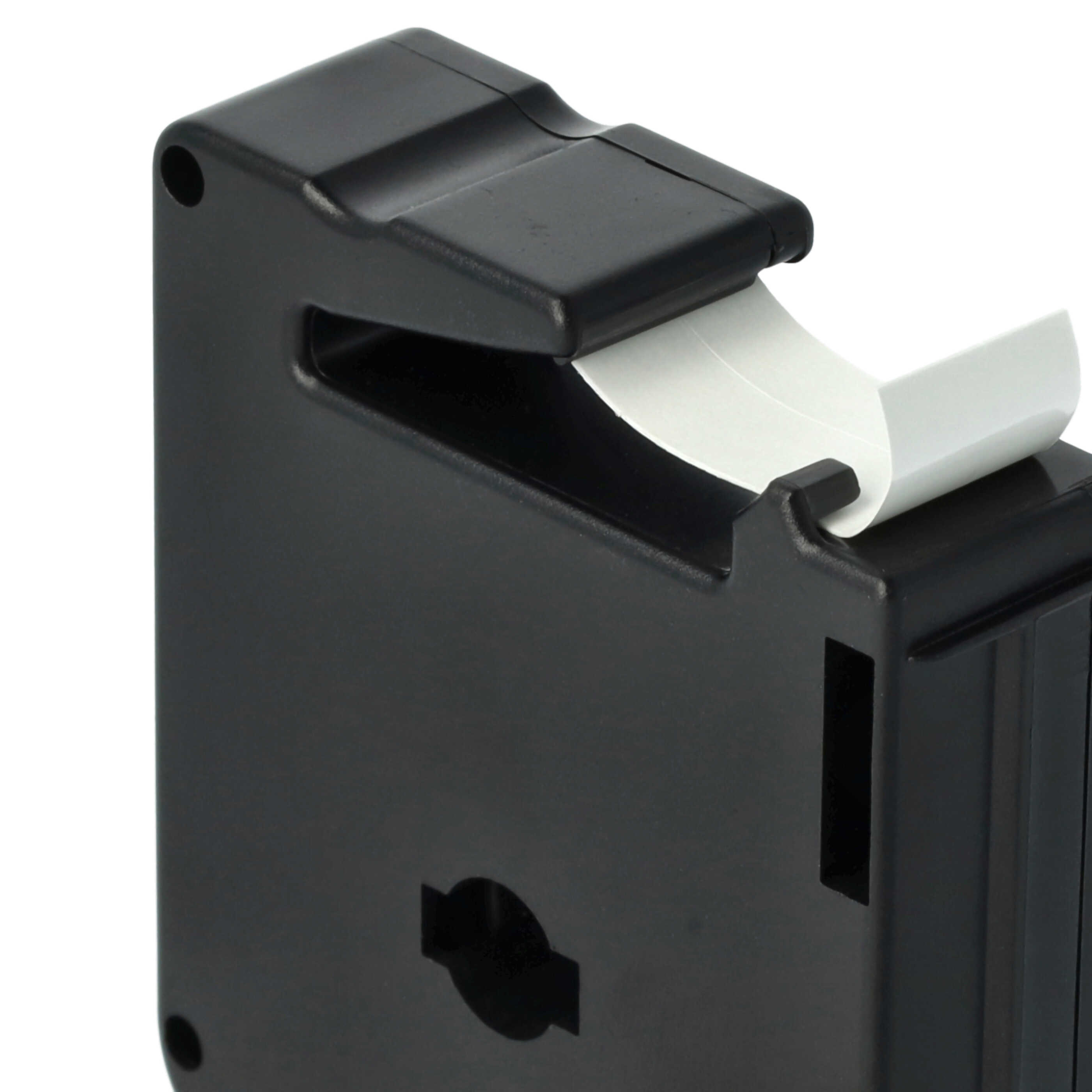 50x Label Tape replaces Brother M-K231 - 12 mm Black to White