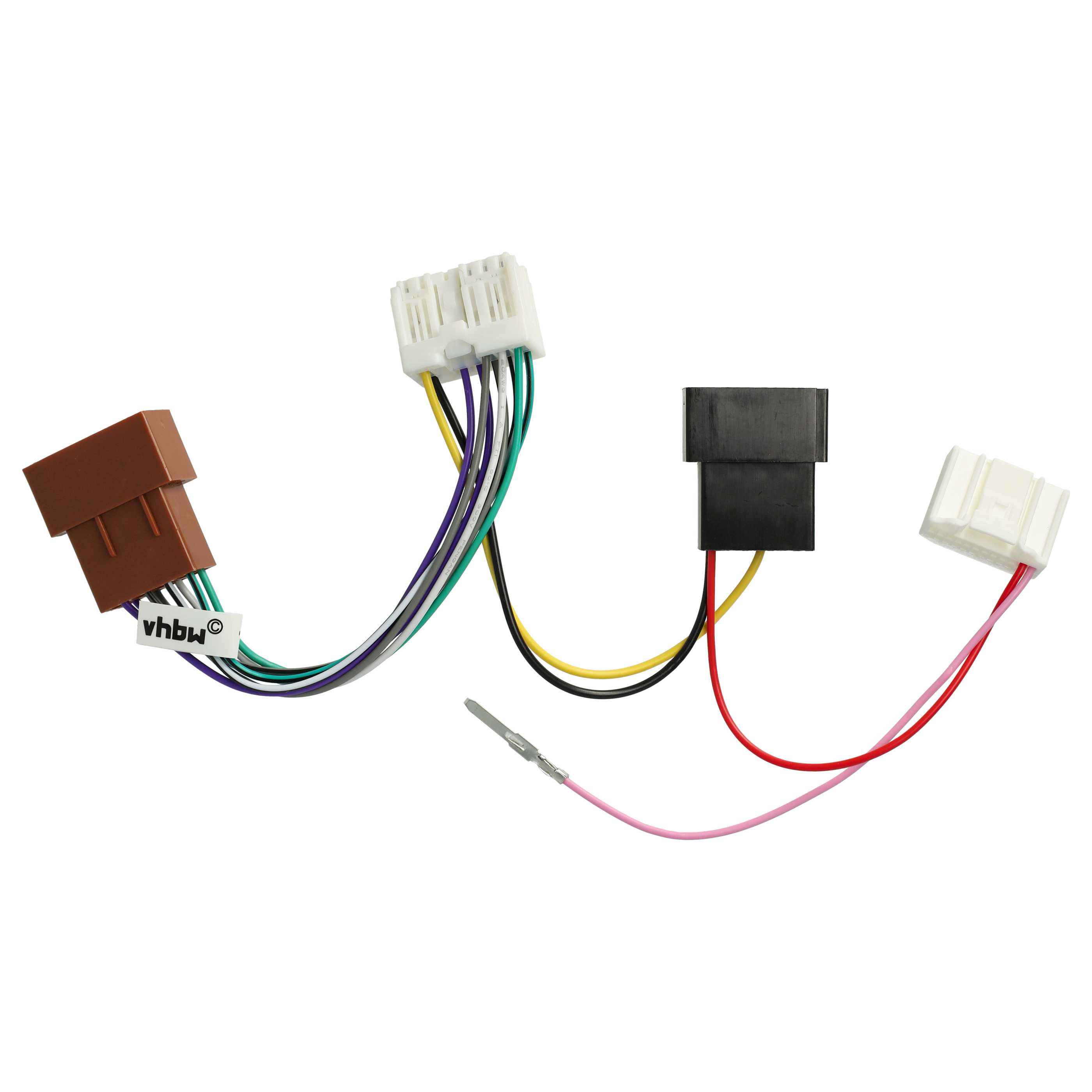 ISO Adapter passend für Renault, Dacia, Mercedes, Opel Autoradio u.a. - ISO 10487 Stecker