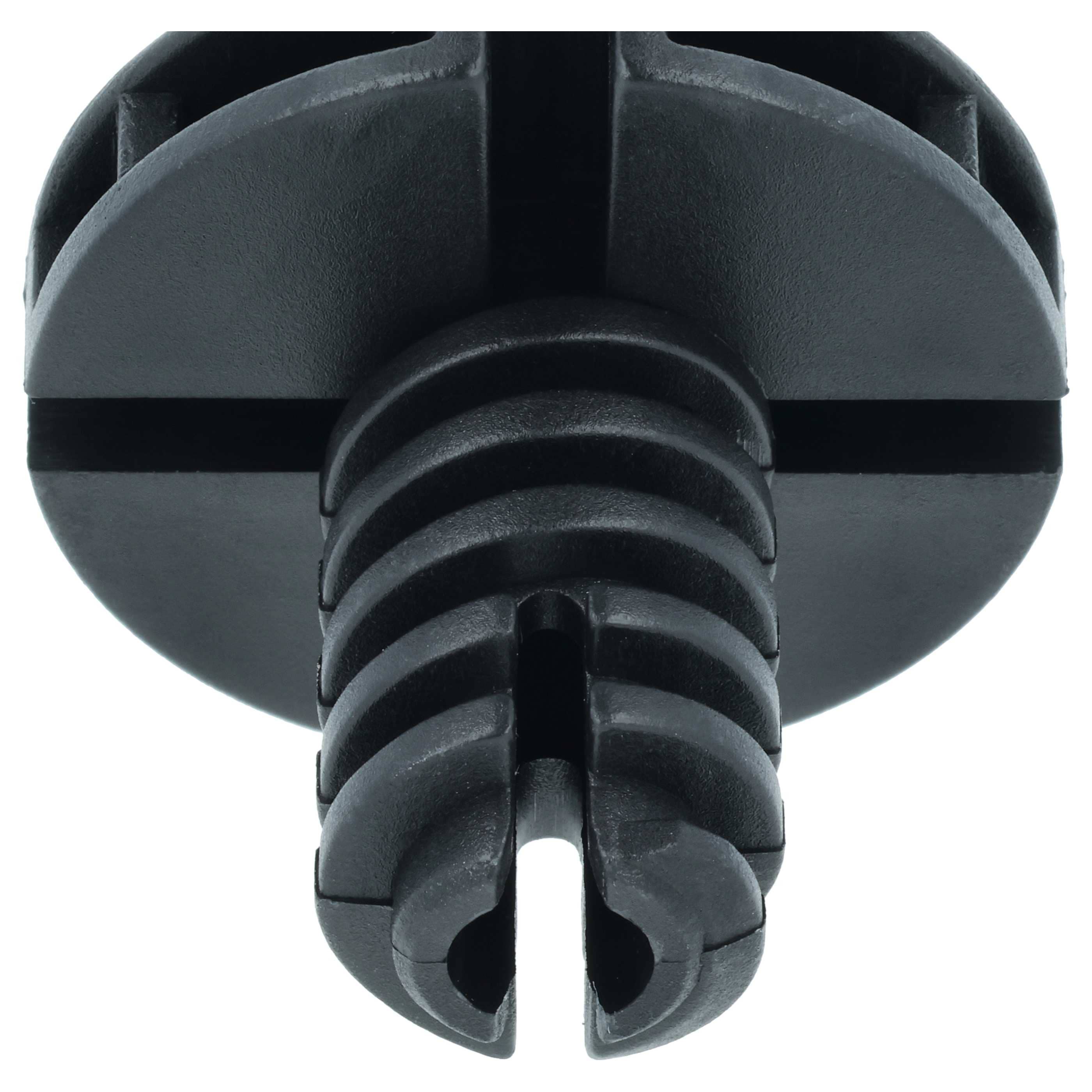 4x Nóżka poziomująca do suszarki Zanussi zam. AEG 1490004288, 41006470604727 i in. - 3,5 cm, czarny