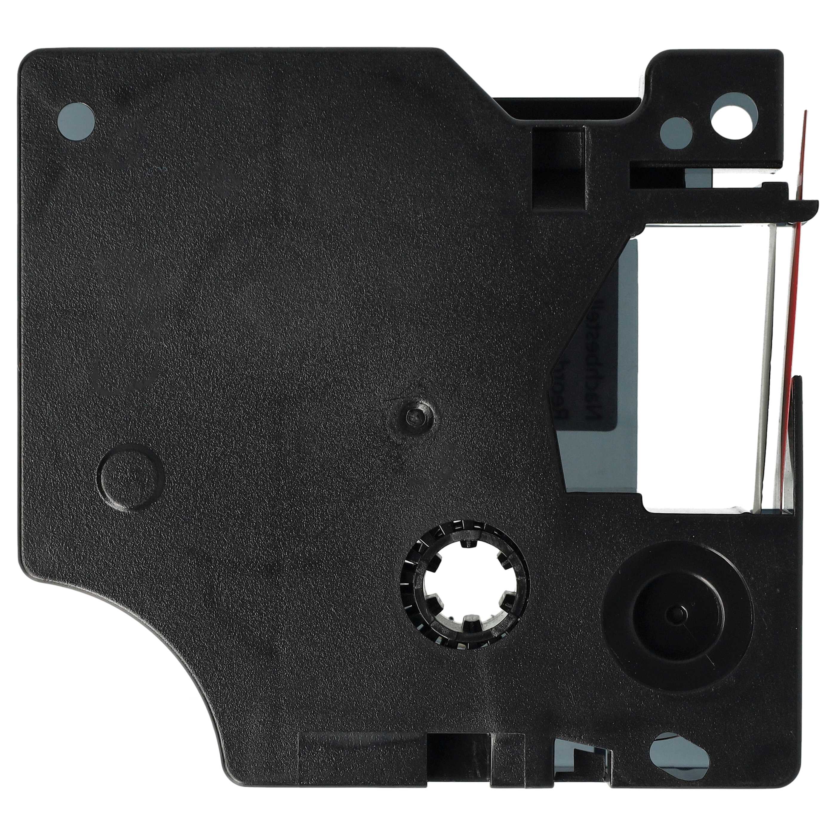 Label Tape replaces Dymo D1, 40917 - 9 mm Black to Red