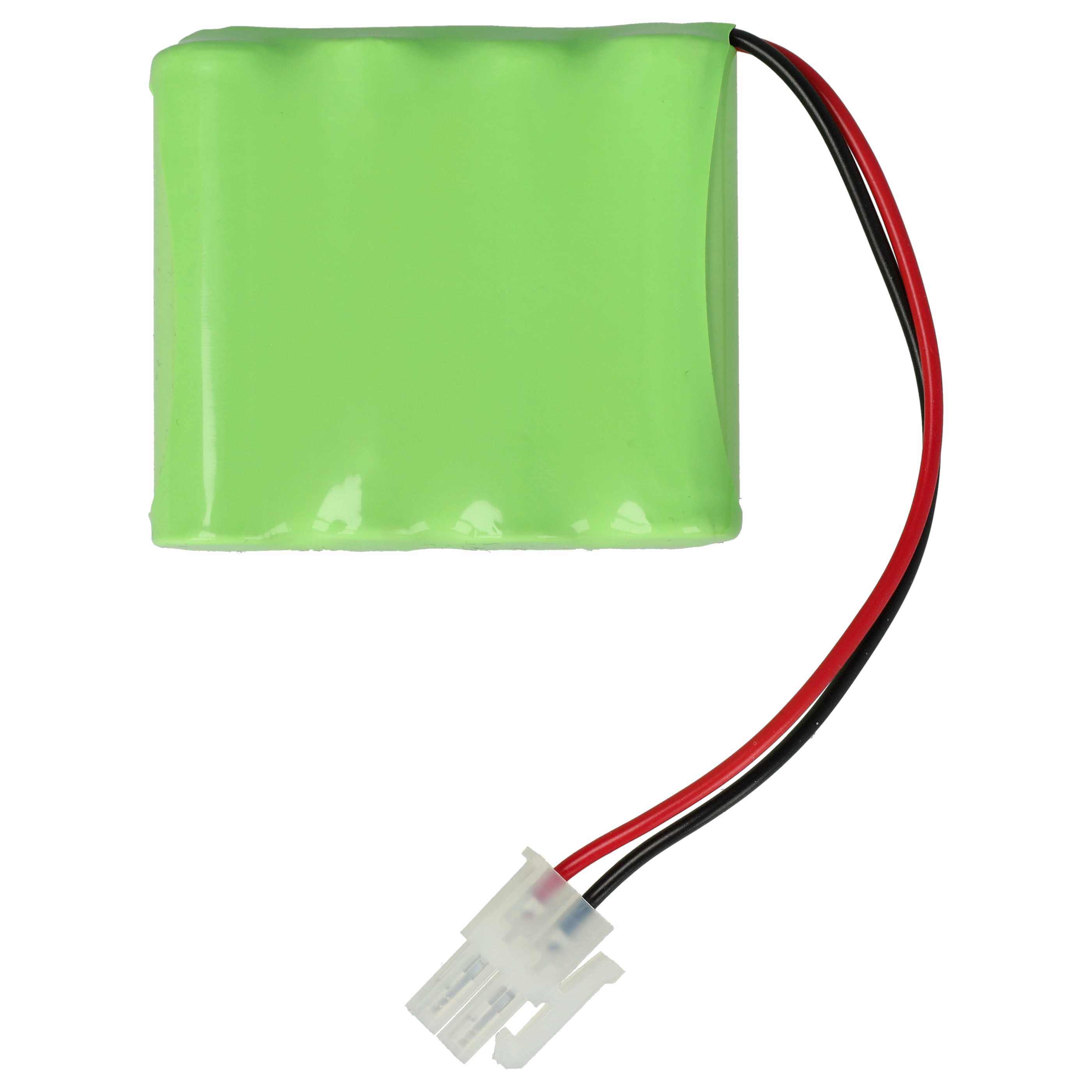 Batería reemplaza Omron 48H907N-AU, 48H907N, MGH00124, 48H907NE para tecnología médica (2000 mAh, 4,8 V, NiMH)