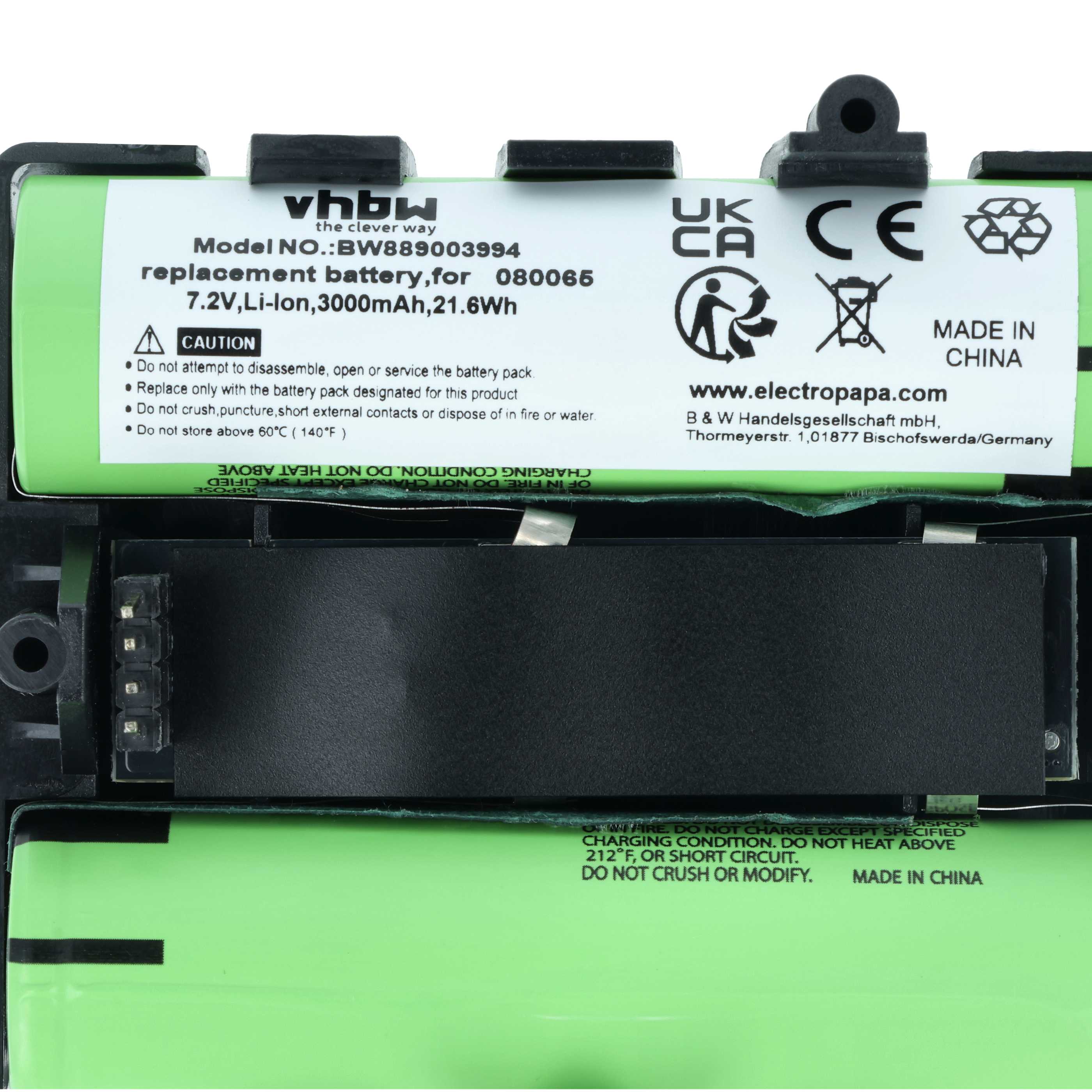 Akumulator do głośnika zamiennik Bose 829049-0210, 080065, 080063, 080061 - Li-Ion 3000mAh