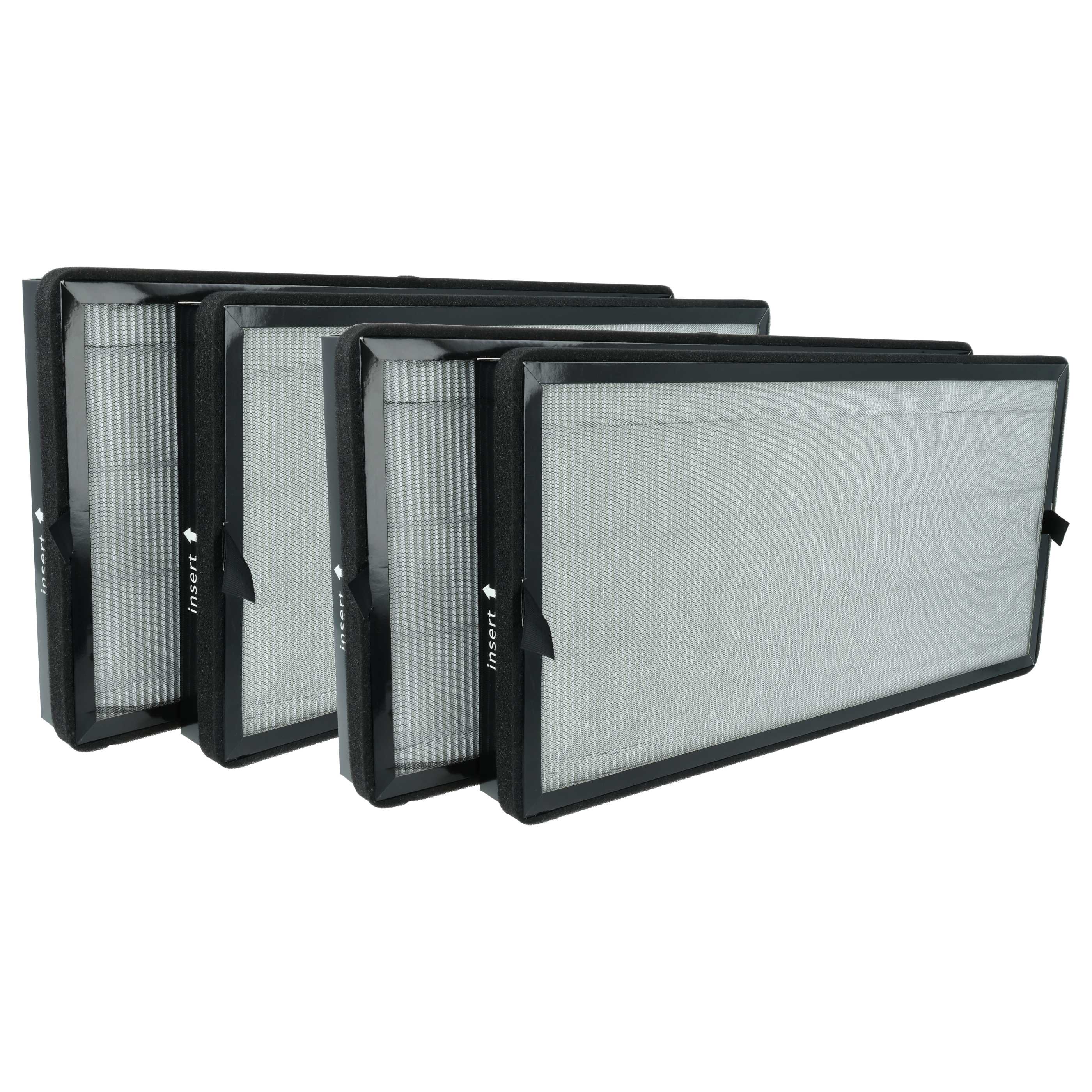 4x Activated Carbon Filter replaces Kärcher 2.863-078.0 for Kärcher Air Purifier - Air Filter