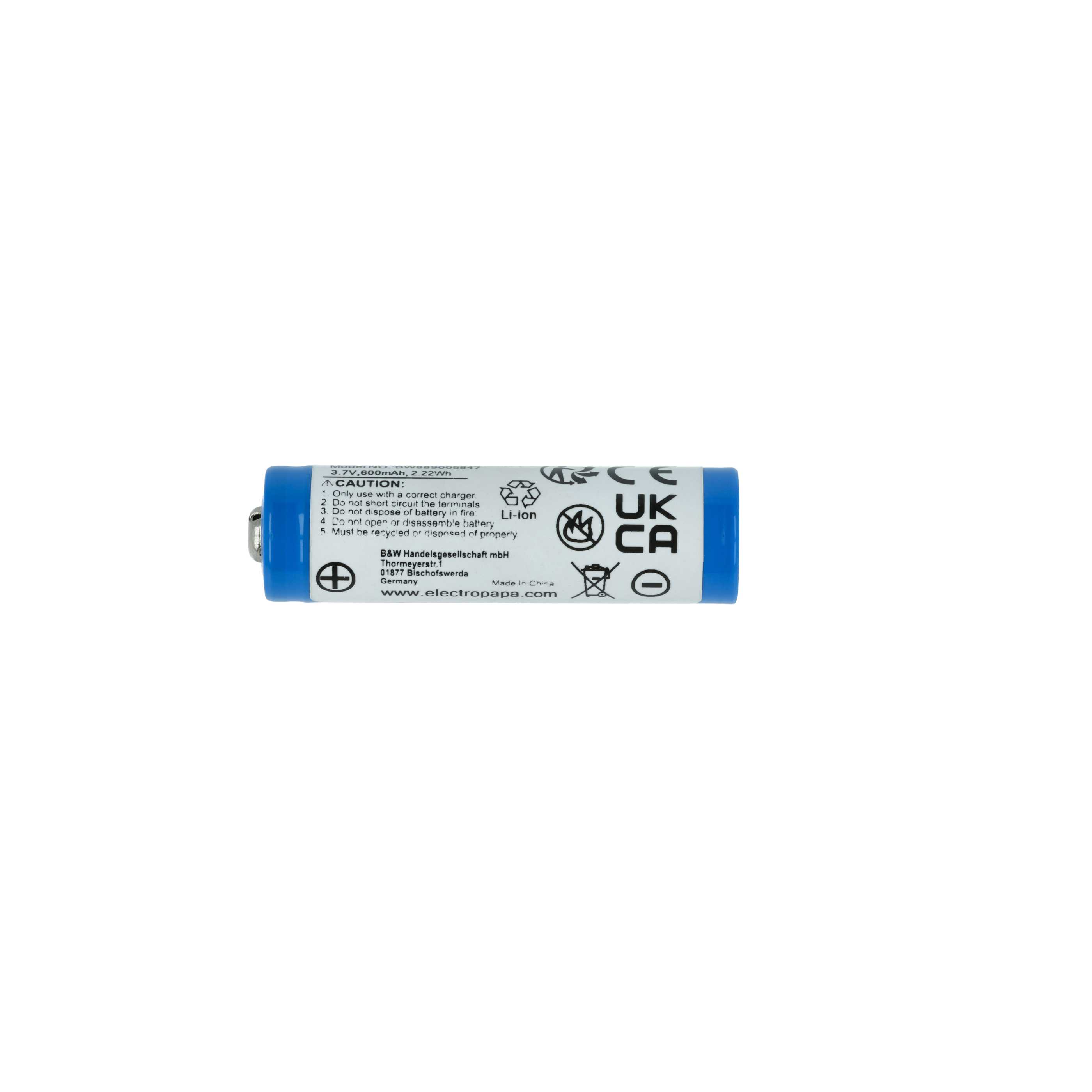 Batterie (2 pcs.) remplace Carrera 370800053 modèle radio-télécommandé - 600mAh 3,7V Li-ion