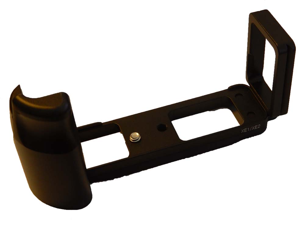 L-Angle suitable for Fujifilm X-E1, X-E2, XE1, XE2 Camera - Incl. 1/4 inch Tripod Screw