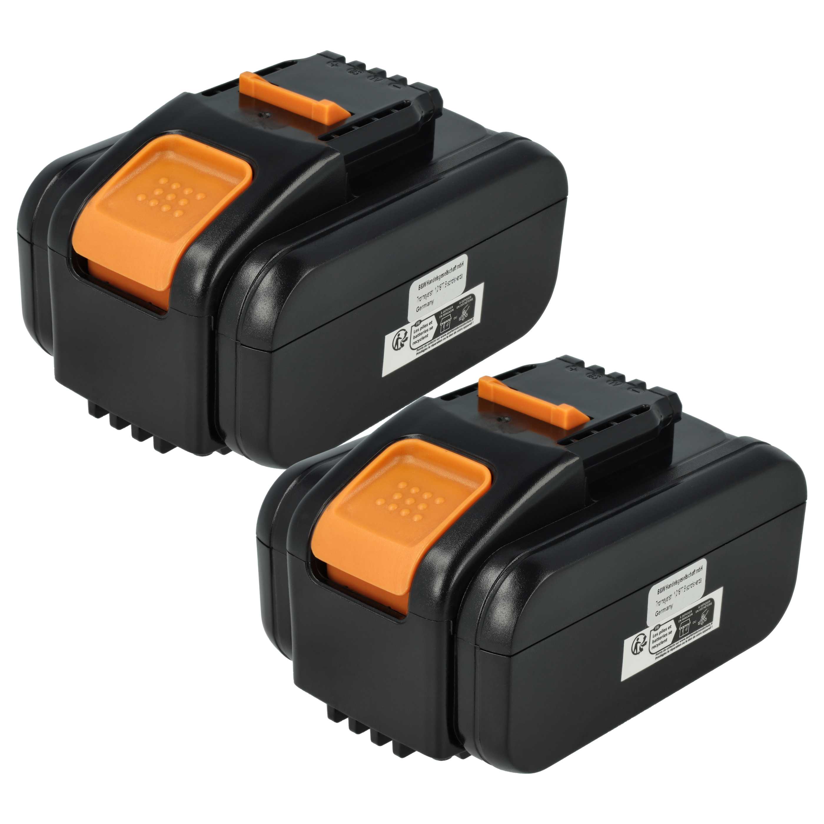 2x Batteria sostituisce Rockwell RW9351.1 per attrezzo - 4Ah 20V Li-Ion
