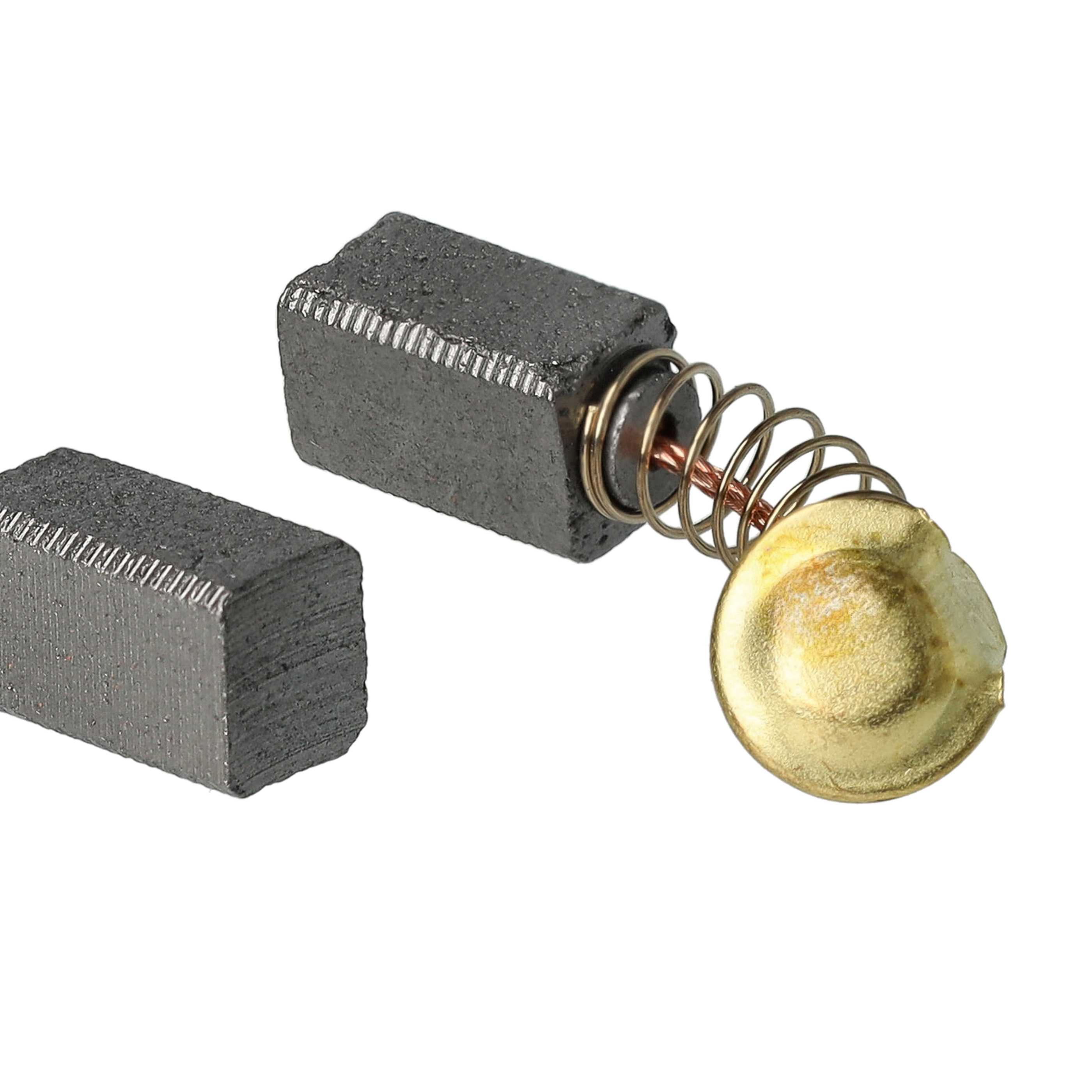 2x Szczotka węglowa do elektronarzędzi Menzer LHS 225 + sprężyna, 12 x 8 x 5 mm