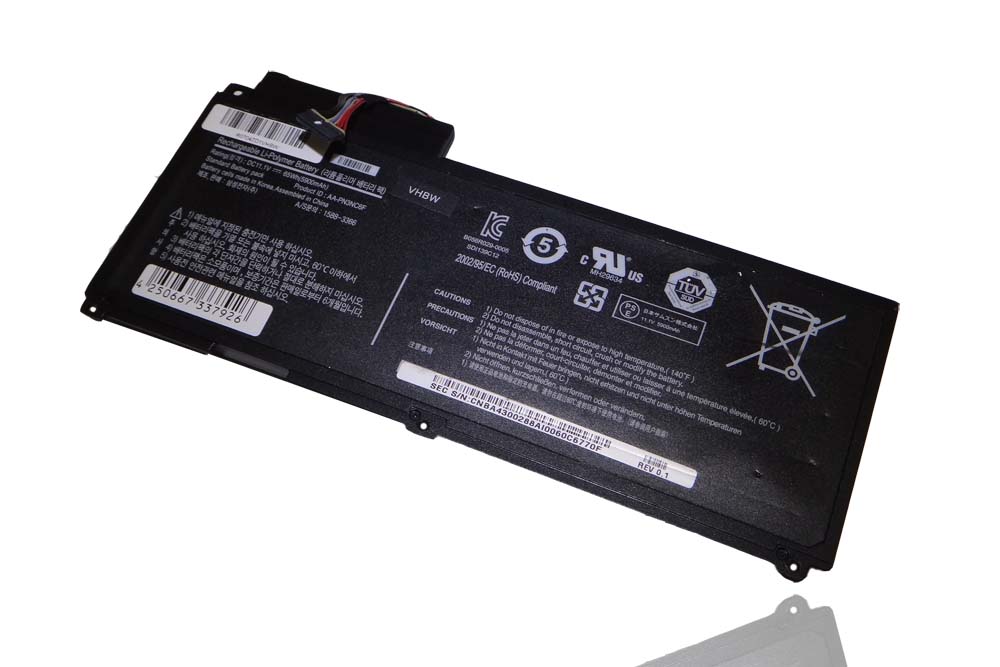 Notebook-Akku als Ersatz für Samsung AA-PN3NC6F, AA-PN3VC6B, BA43-00270A - 5900mAh 11,1V Li-Polymer