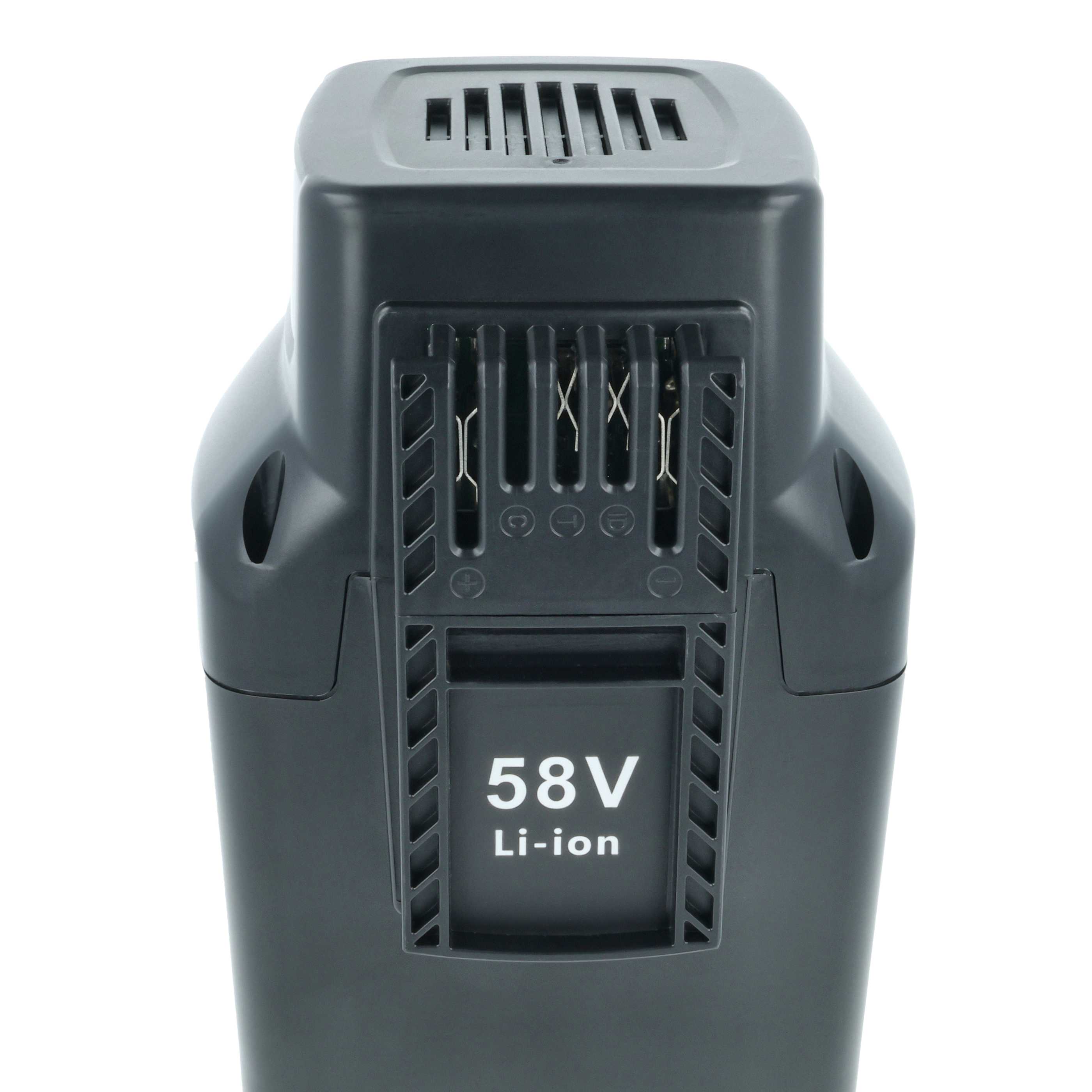 Battery replaces McCulloch 59-09.238.03, 582611701, 590810401 - 5200 mAh 58 V Li-Ion, black / yellow