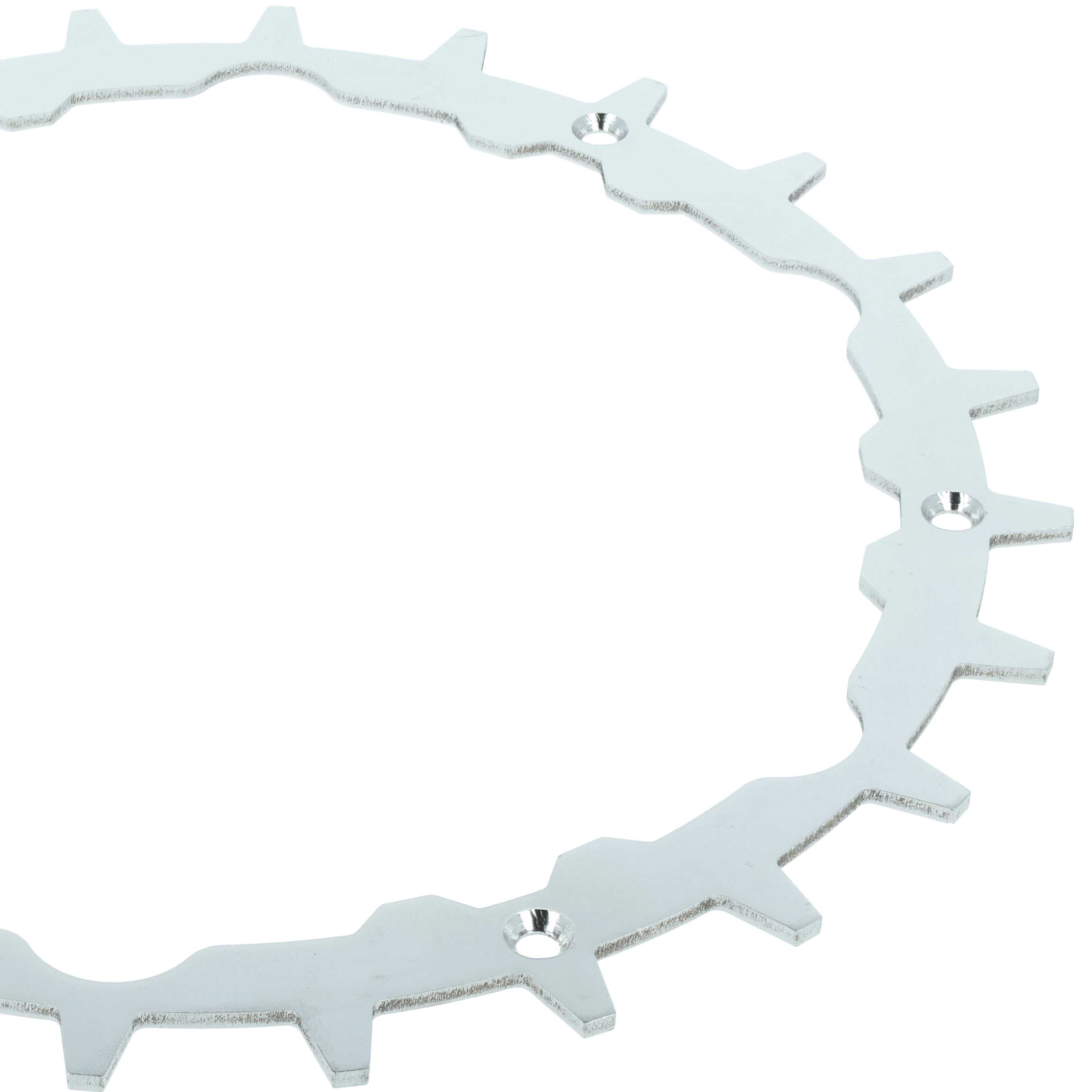 2x Spikes suitable for Gardena SILENO city 250, 400, 500, 250 Smart Robot Mower - Stainless Steel, 24 Teeth