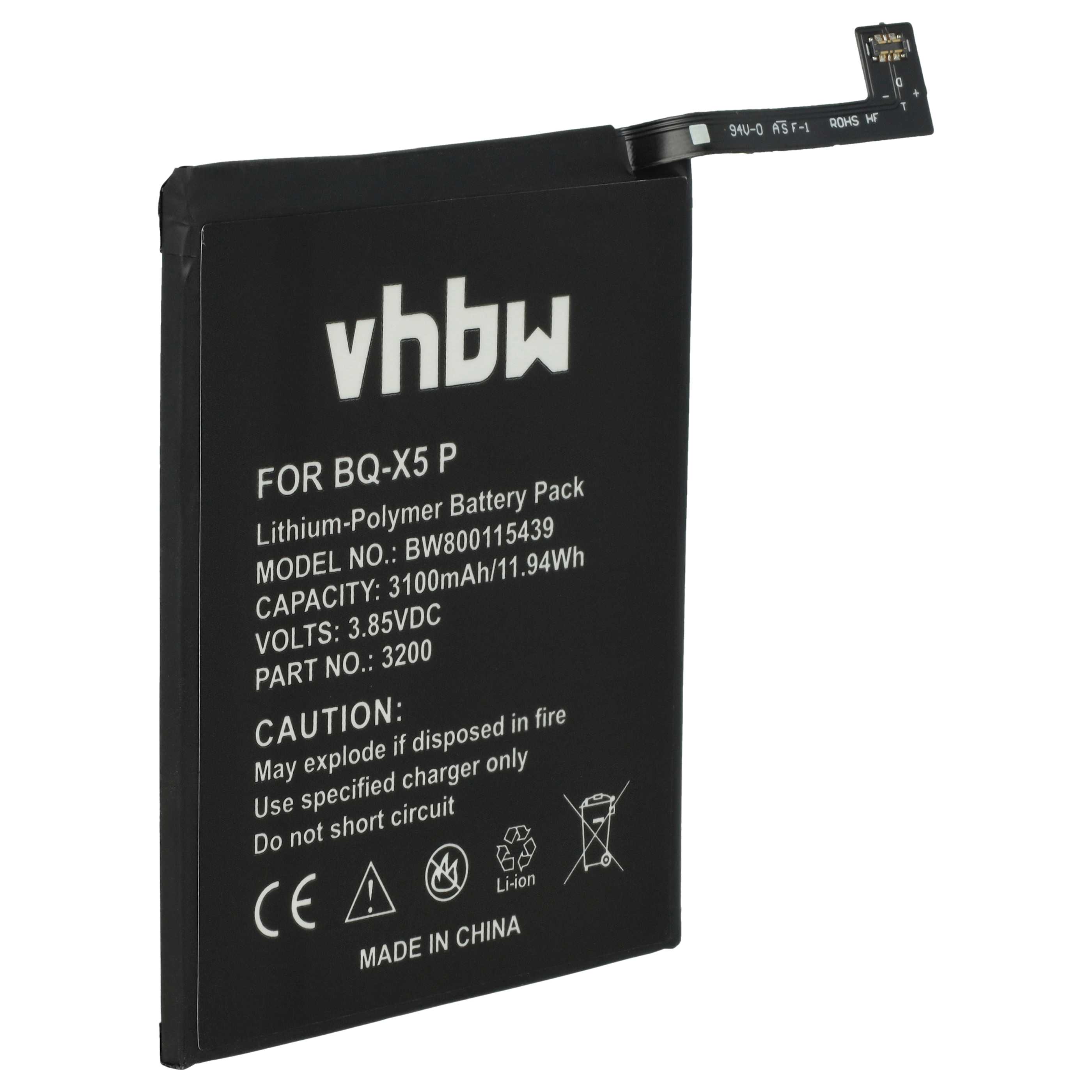 Akumulator do telefonu smartfona zamiennik BQ 3200 - 3100 mAh 3,85 V LiPo