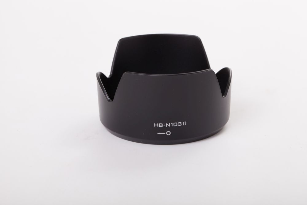 Lens Hood replaces Nikon HB-N103 II, HBN103 2 for Nikon Lens with 58 mm Diameter, plastic, black