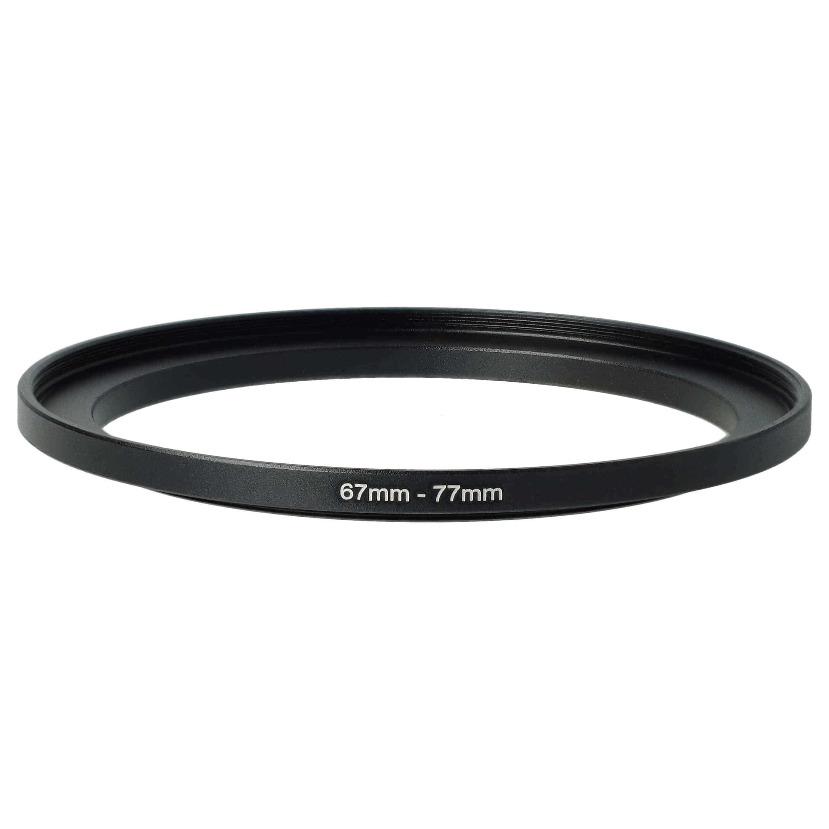 Step-Up Ring Adapter of 67 mm to 77 mmfor various Camera Lens - Filter Adapter