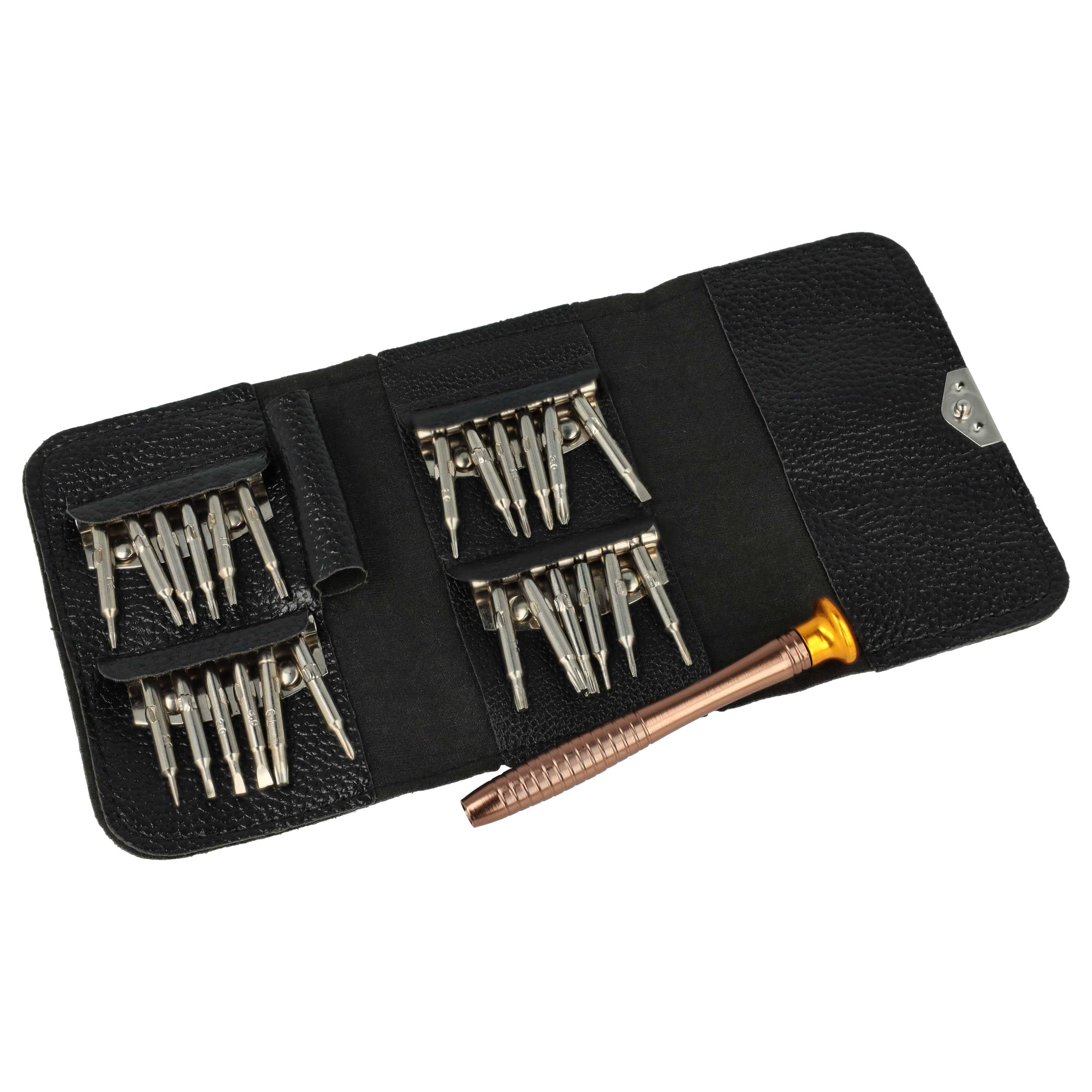 Set de destornilladores, 25 en 1, set de herramientas mecánicas de precisión para iPhone, teléfono móvil, gafa