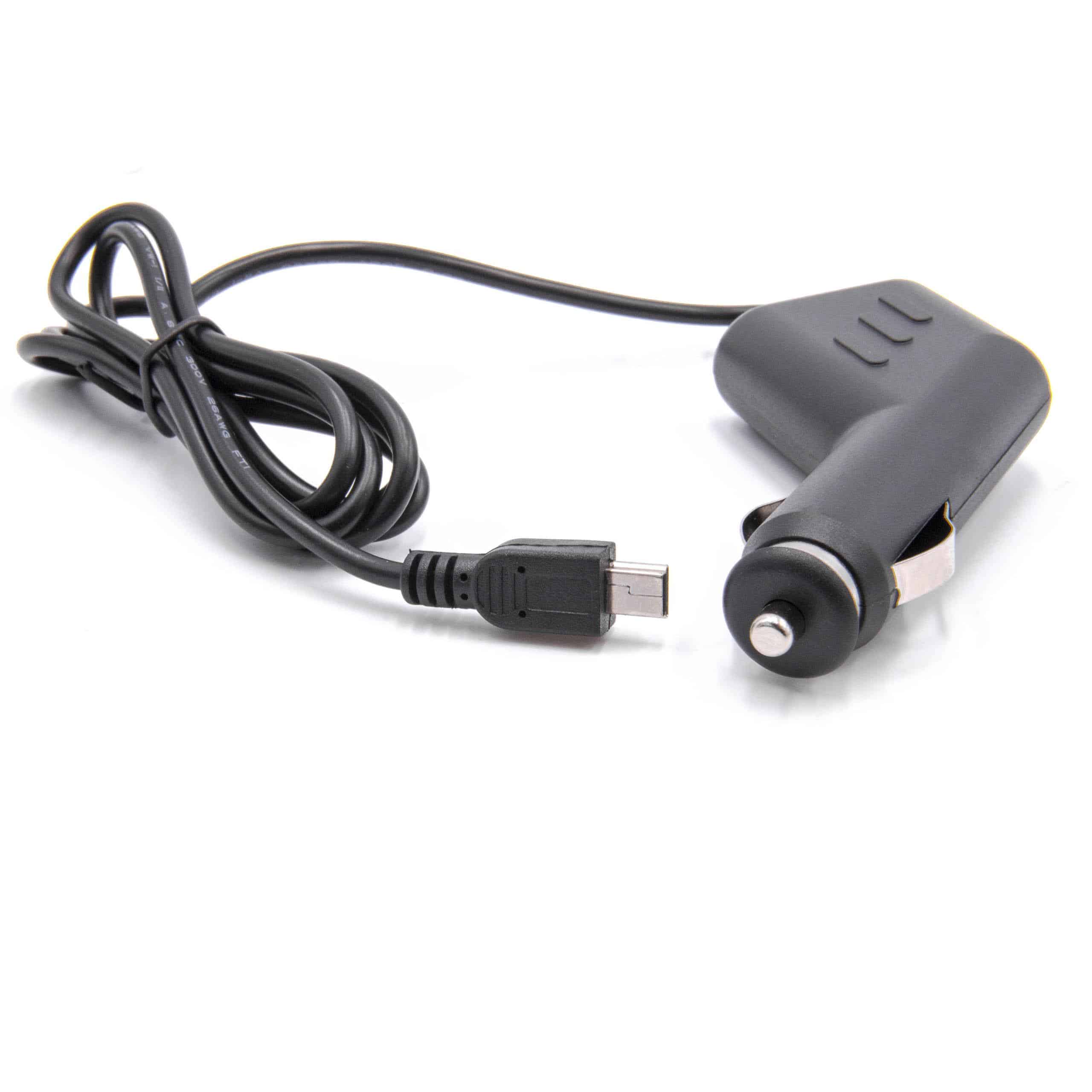 Caricatore per auto mini-USB 1,0 A per dispositivi come GPS, navigatore