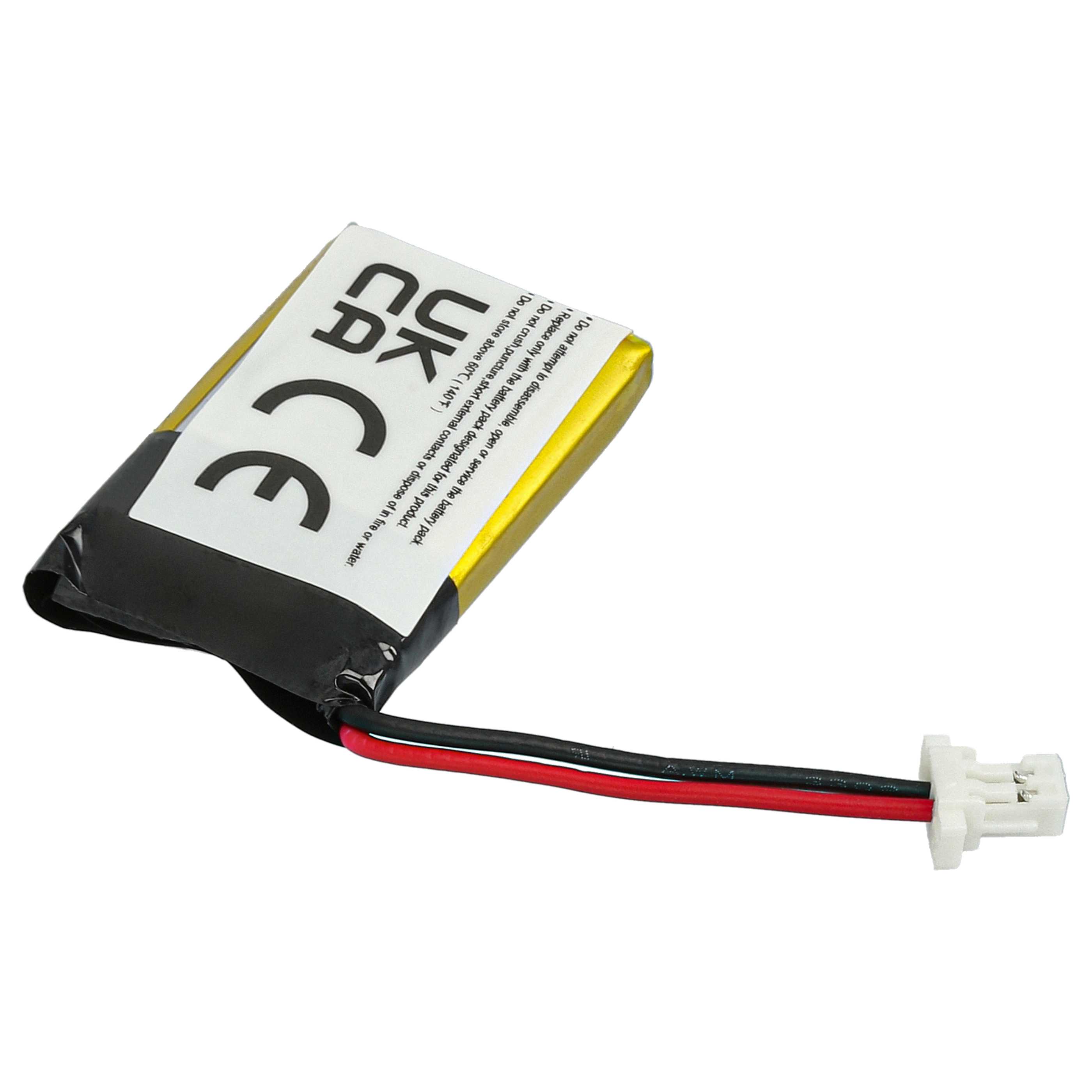 2x Akumulator do słuchawek bezprzewodowych zamiennik Plantronics 84479-01, 86180-01 - 140 mAh 3,7 V LiPo
