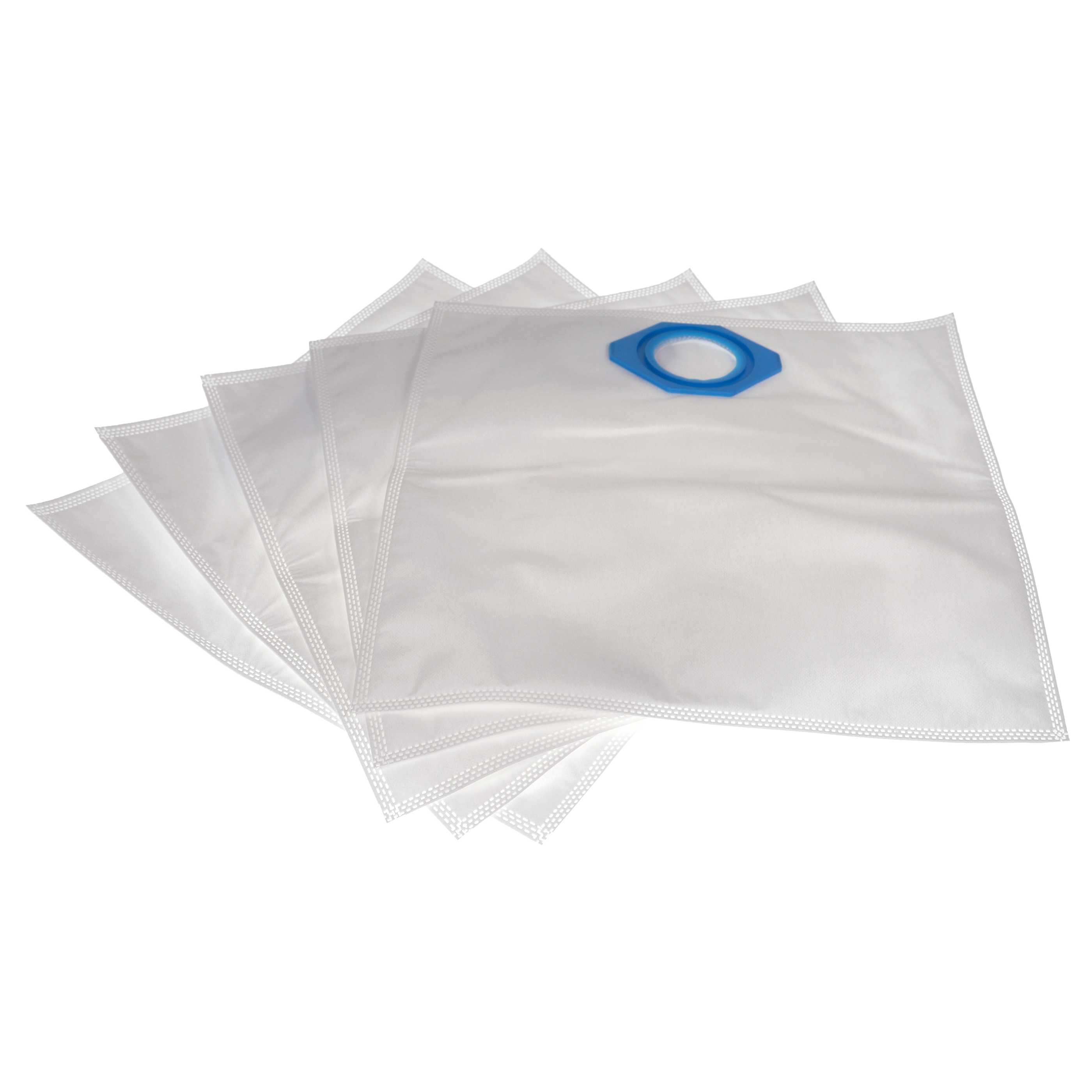 5x Sac remplace Nilfisk 107418525, 5715492194087 pour aspirateur Nilfisk - microfibre non tissée