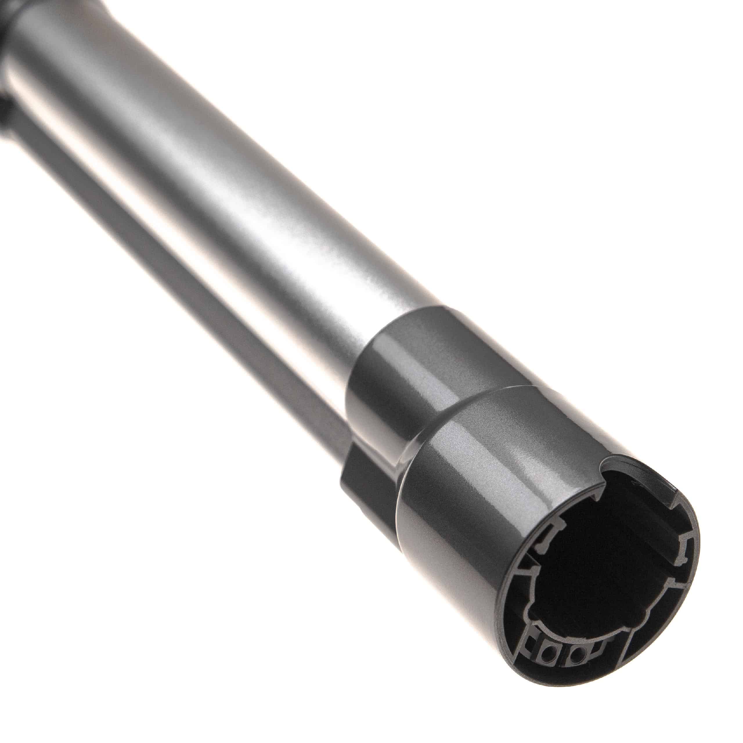 Tube for Dyson V10, V11, V15, V7, V8 vacuum cleaner - Length: 44.5 - 66.5 cm, silver