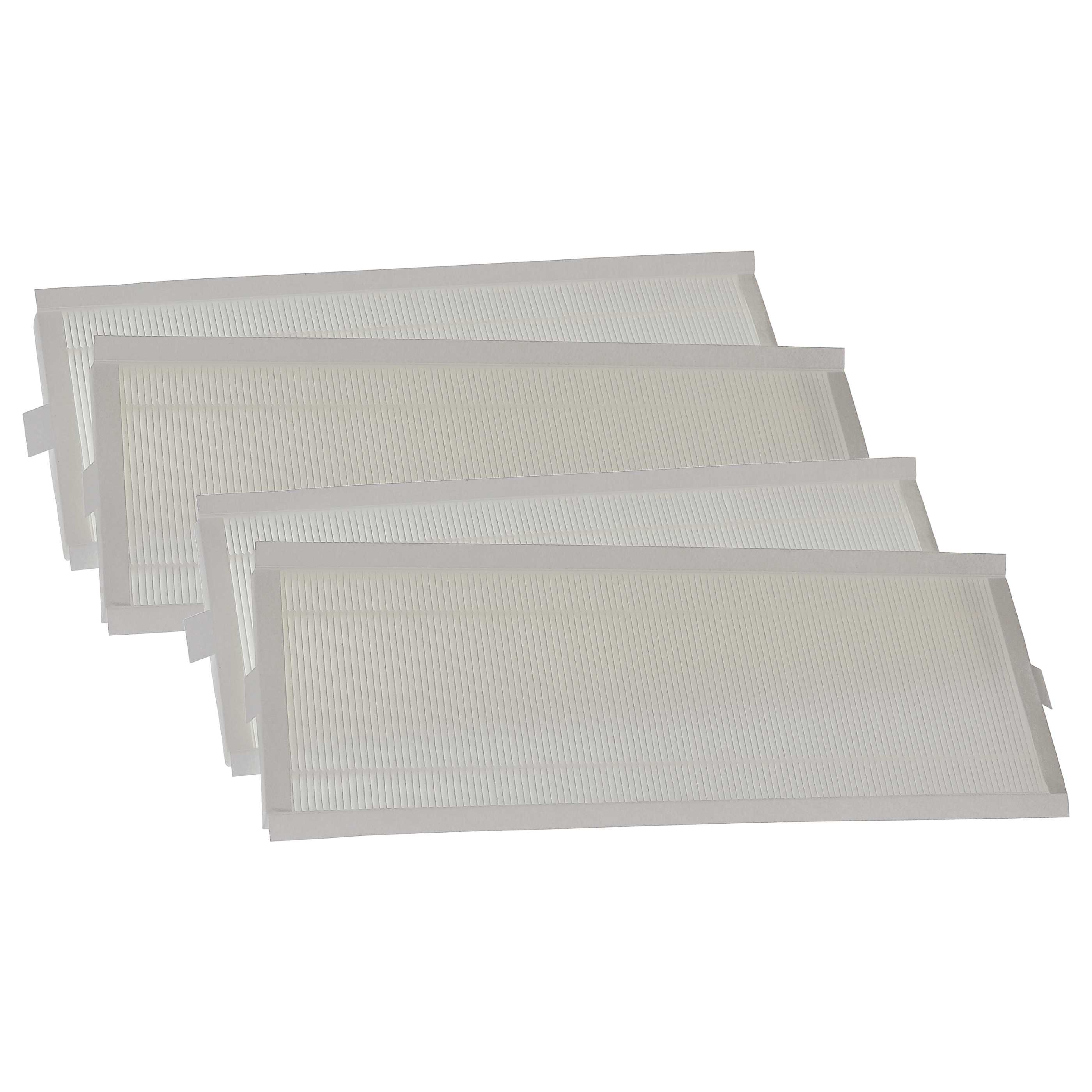 Set filtros 4 uds. reemplaza Zehnder 400502013 para Zehnder ventilador - 50 x 16 x 4 cm