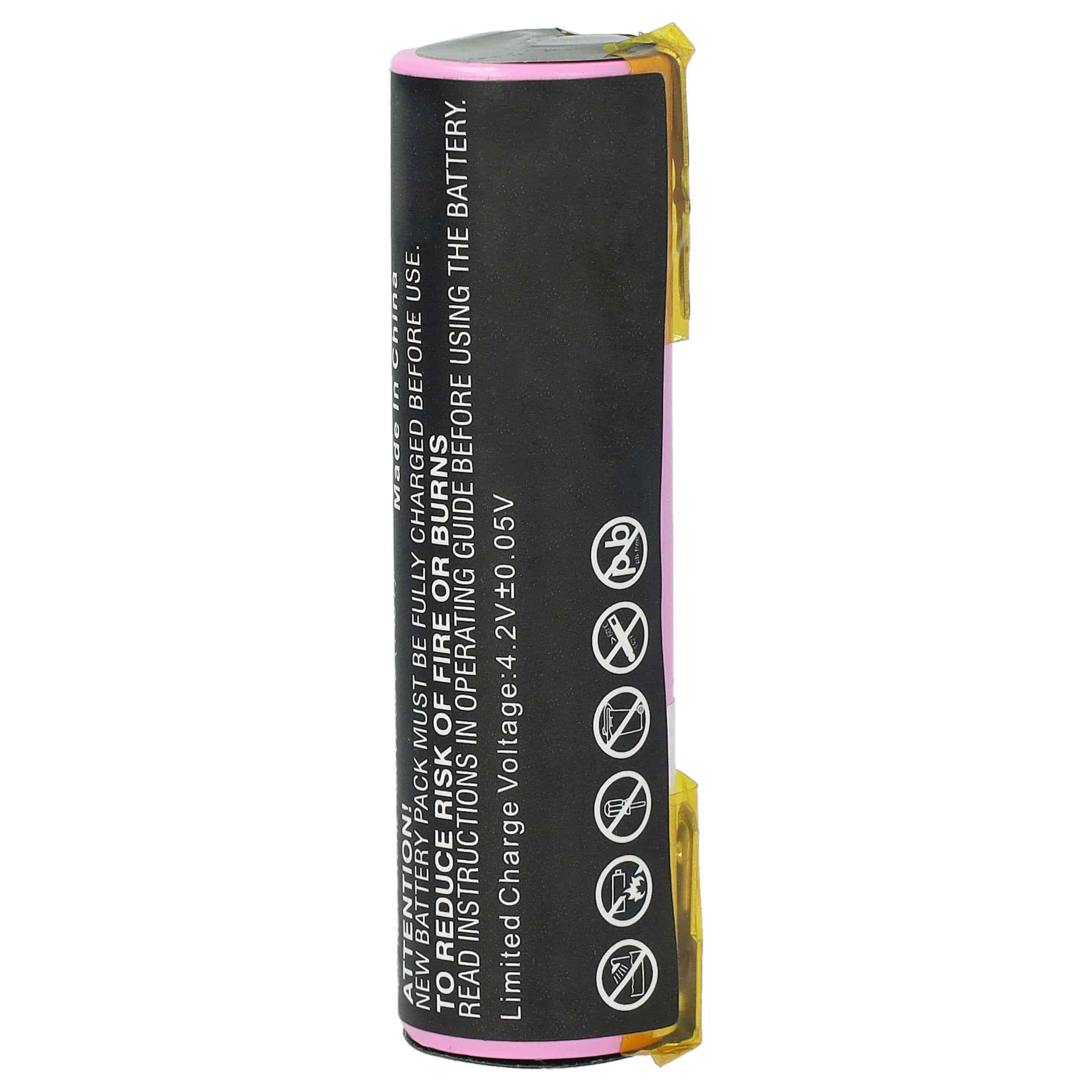 Batterie remplace Atika 08800-000.640.00, 08829-00.640.00 pour outil électrique - 2900 mAh, 3,7 V, Li-ion