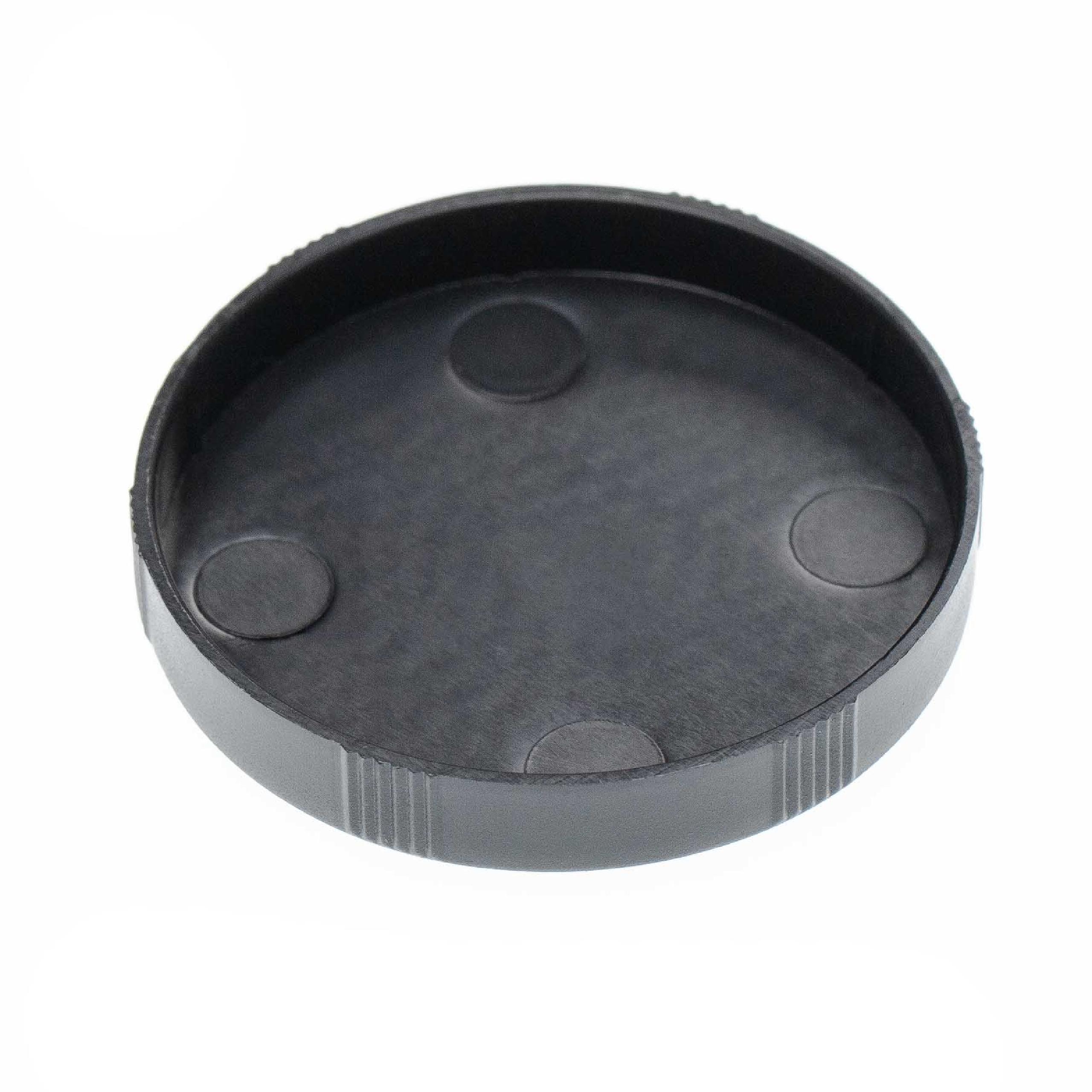 2x Capuchons d'objectif pour occulaire de jumelles avec 45 mm de diamètre - noir, encastrable