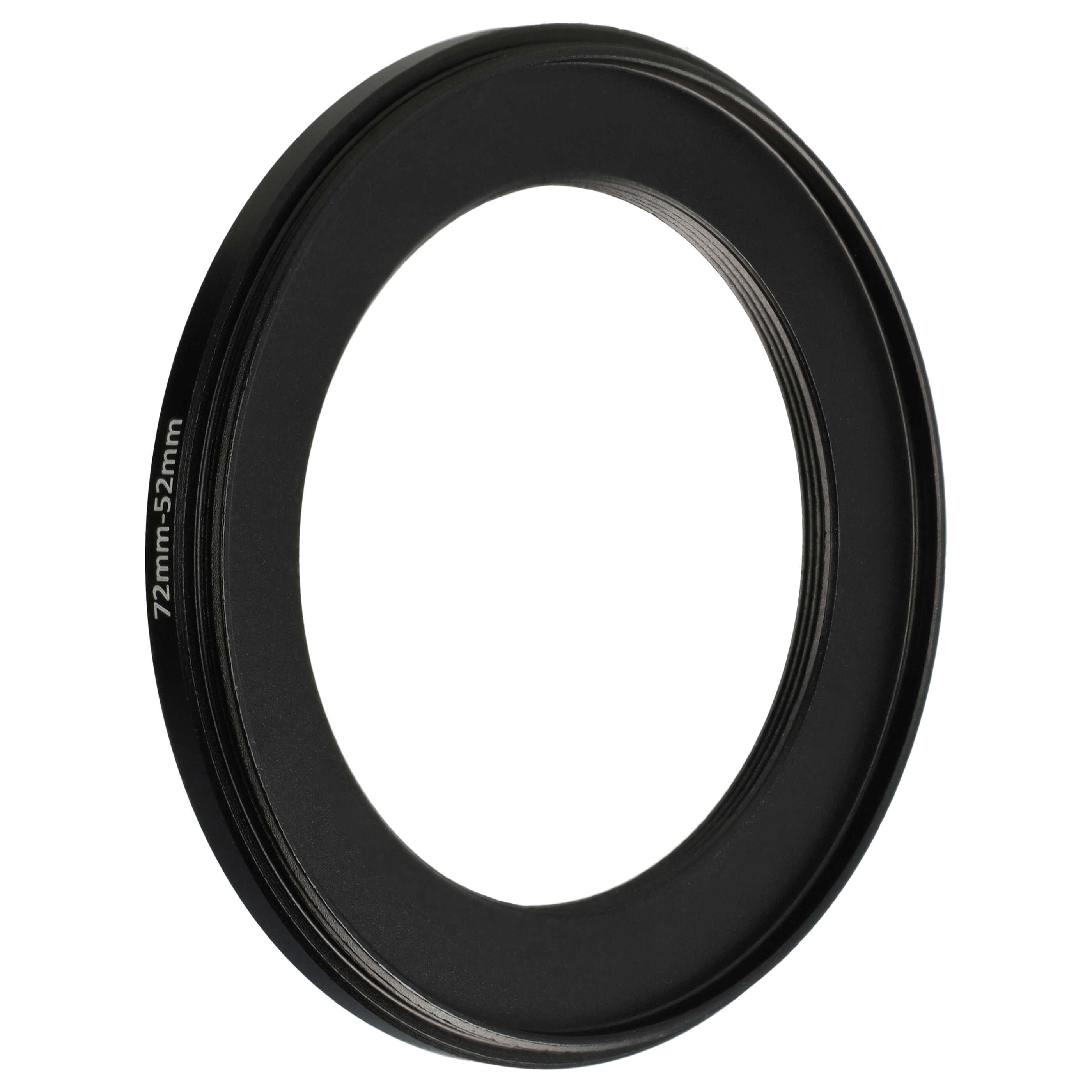 Step-Down Ring Adapter from 72 mm to 52 mm for various Camera Lenses