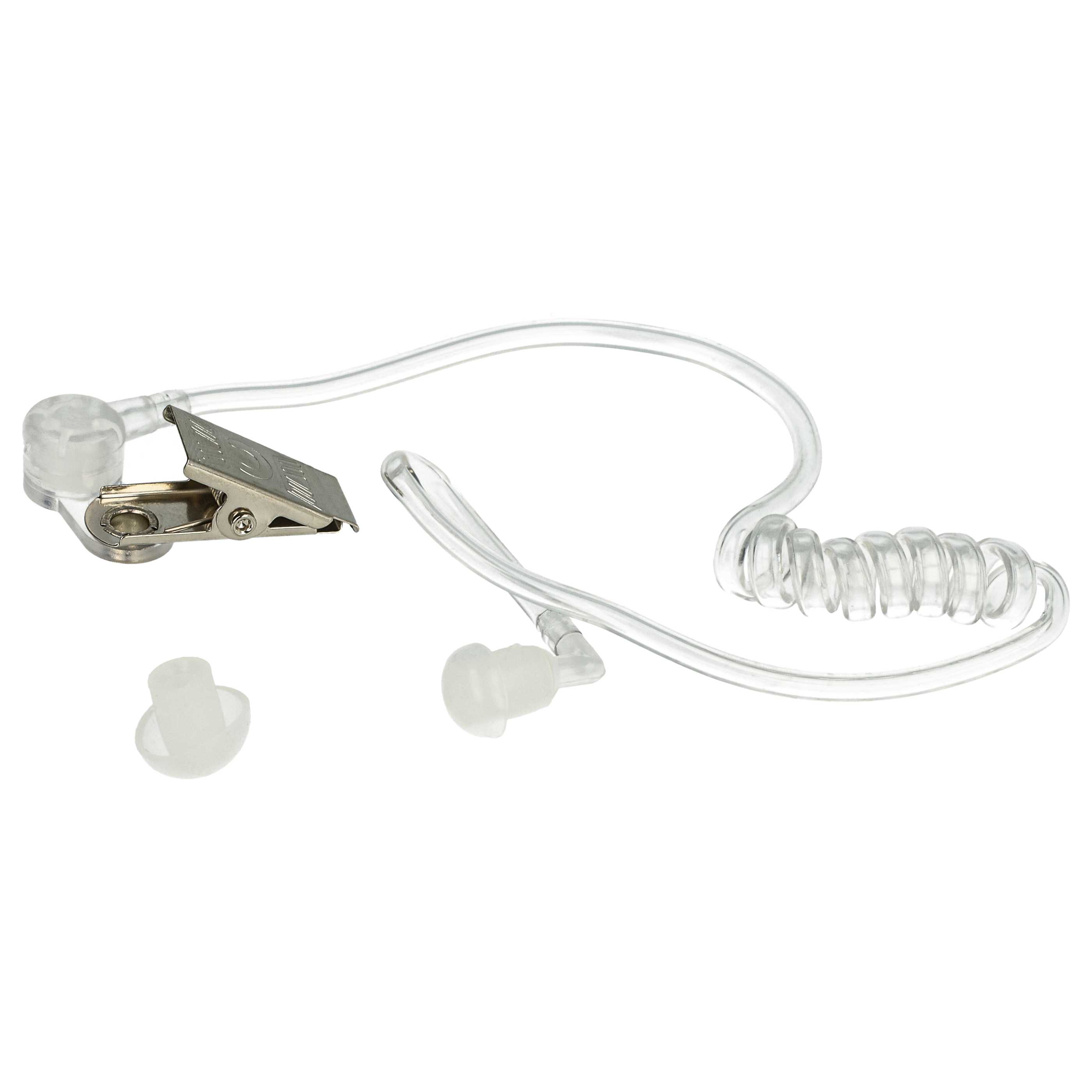 5x Oreillette de talkie-walkie pour Kenwood / Baofeng Pro-Talk et autres - Avec touche de réponse + support cl