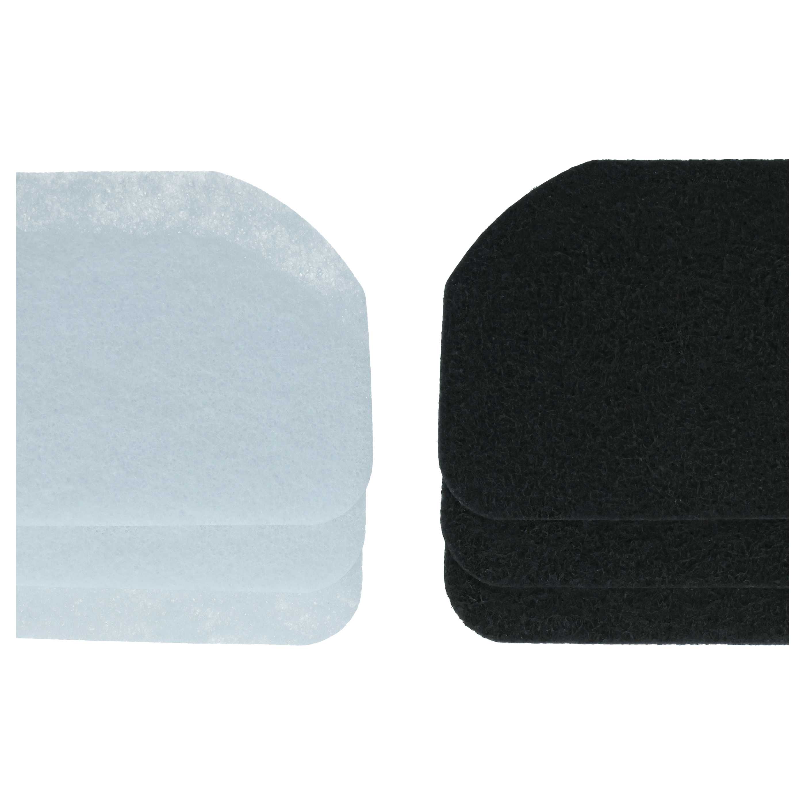 30x paper filter, 15x activated carbon filter, 15x grease filter replaces DeLonghi 5525102200 Fryer