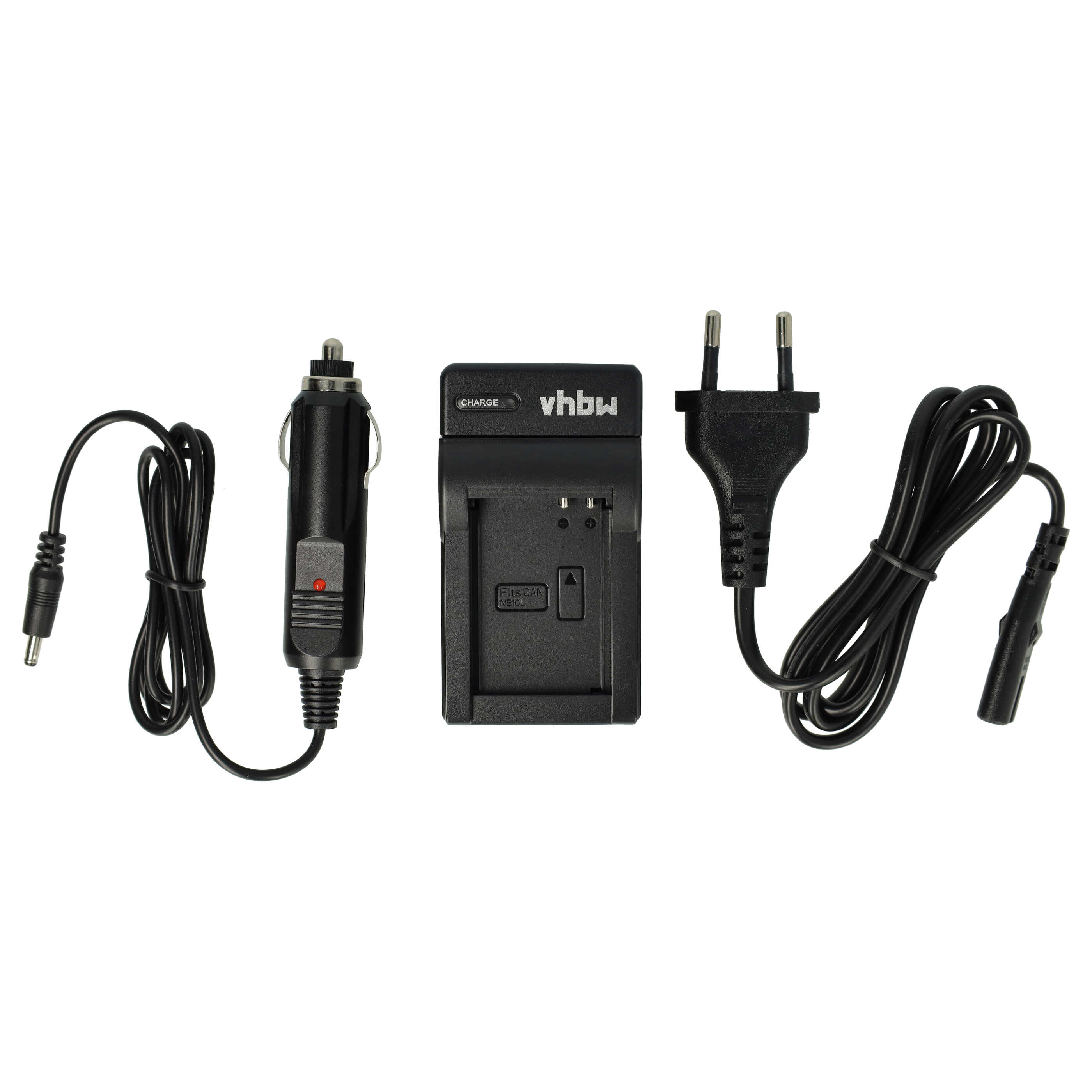 Battery Charger replaces Canon CB-2LCE suitable for Canon NB-10L Camera etc. - 0.6 A, 8.4 V