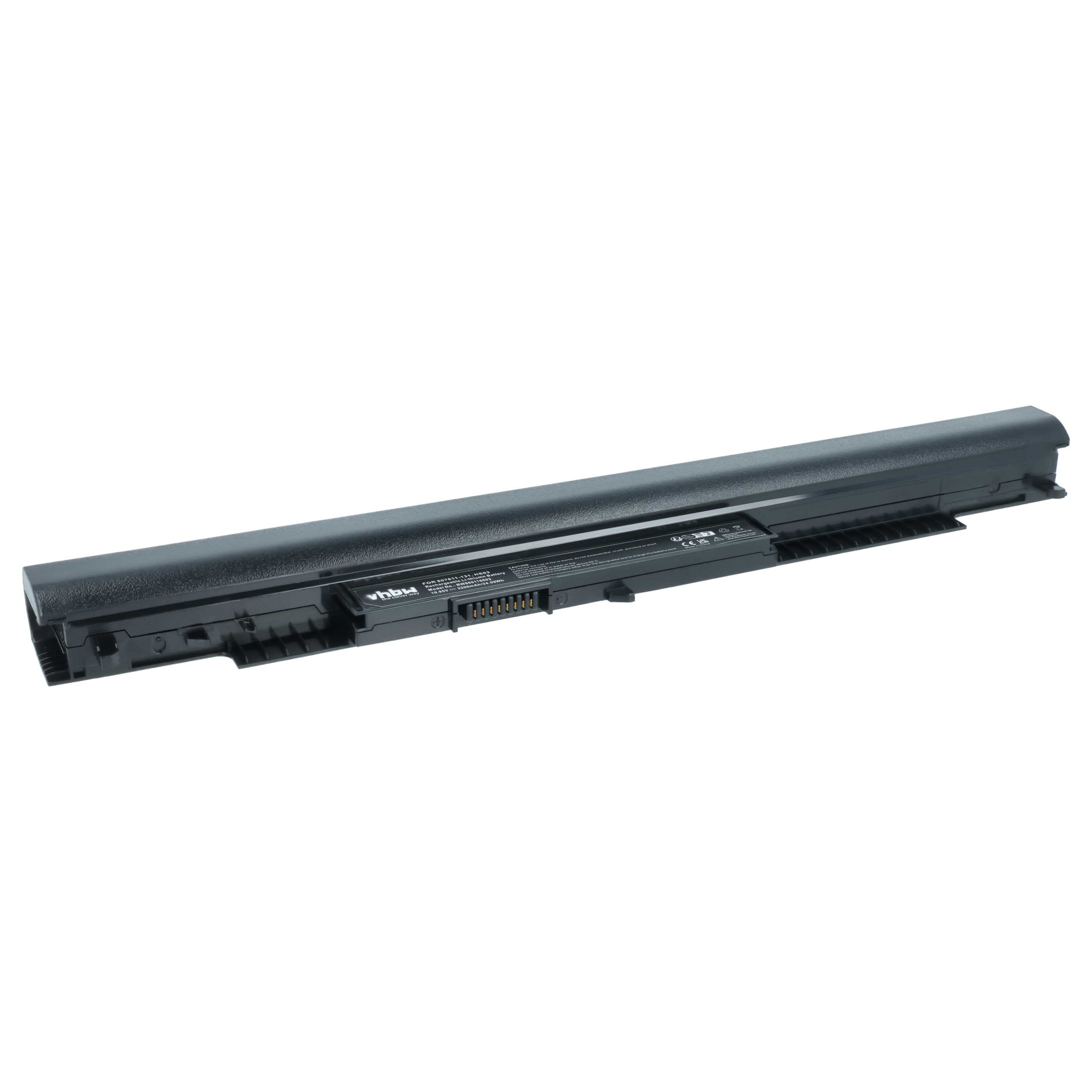 Notebook-Akku als Ersatz für HP 807611-141, 807611-421, 807611-131 für HP - 2200mAh 10,95V Li-Ion, schwarz
