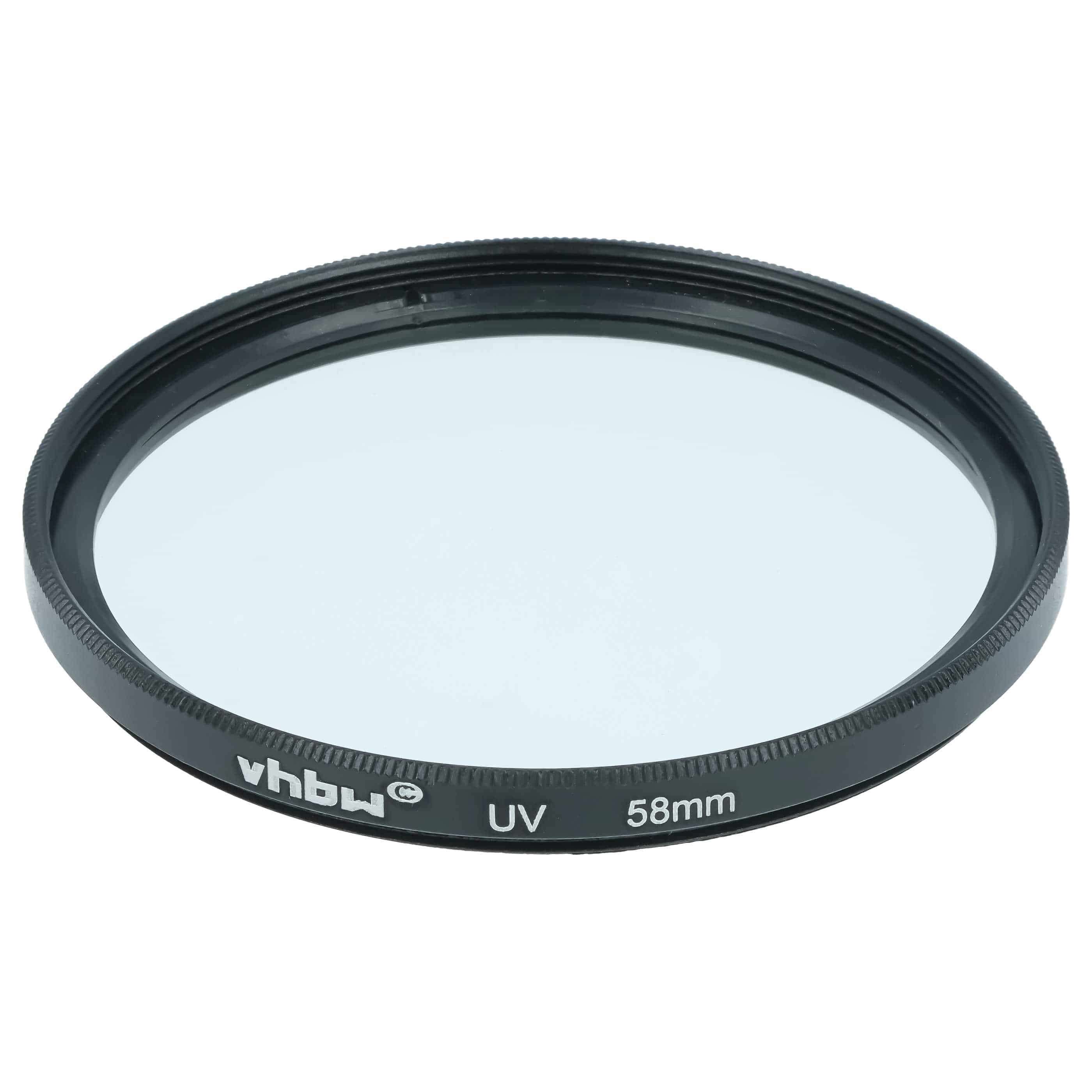 Filtr UV 58mm na obiektyw do różnych modeli aparatów - filtr ochronny