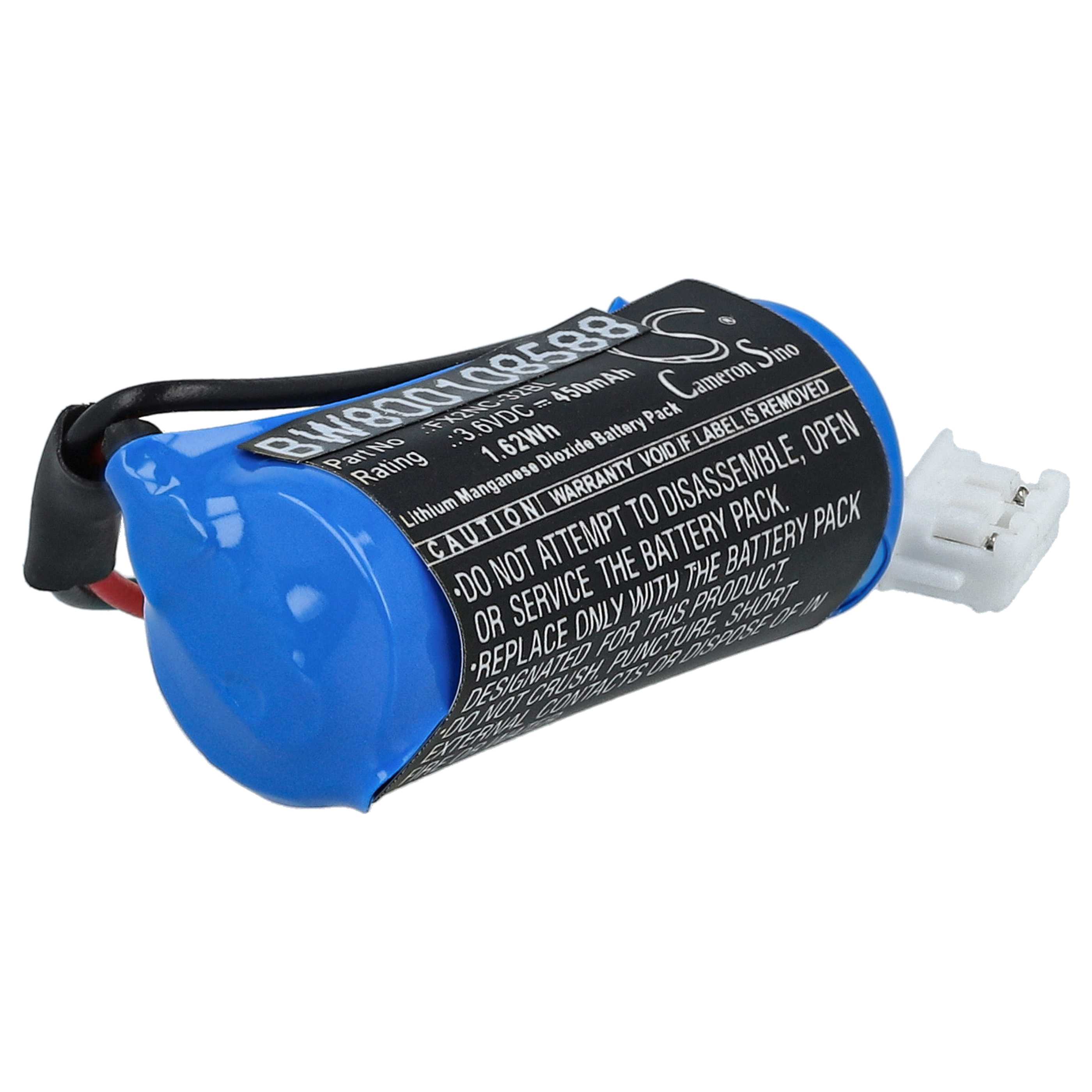Industrial Controller 5x Battery replaces Mitsubishi FX2NC-32BL - 450mAh 3.6V Li-MnO2