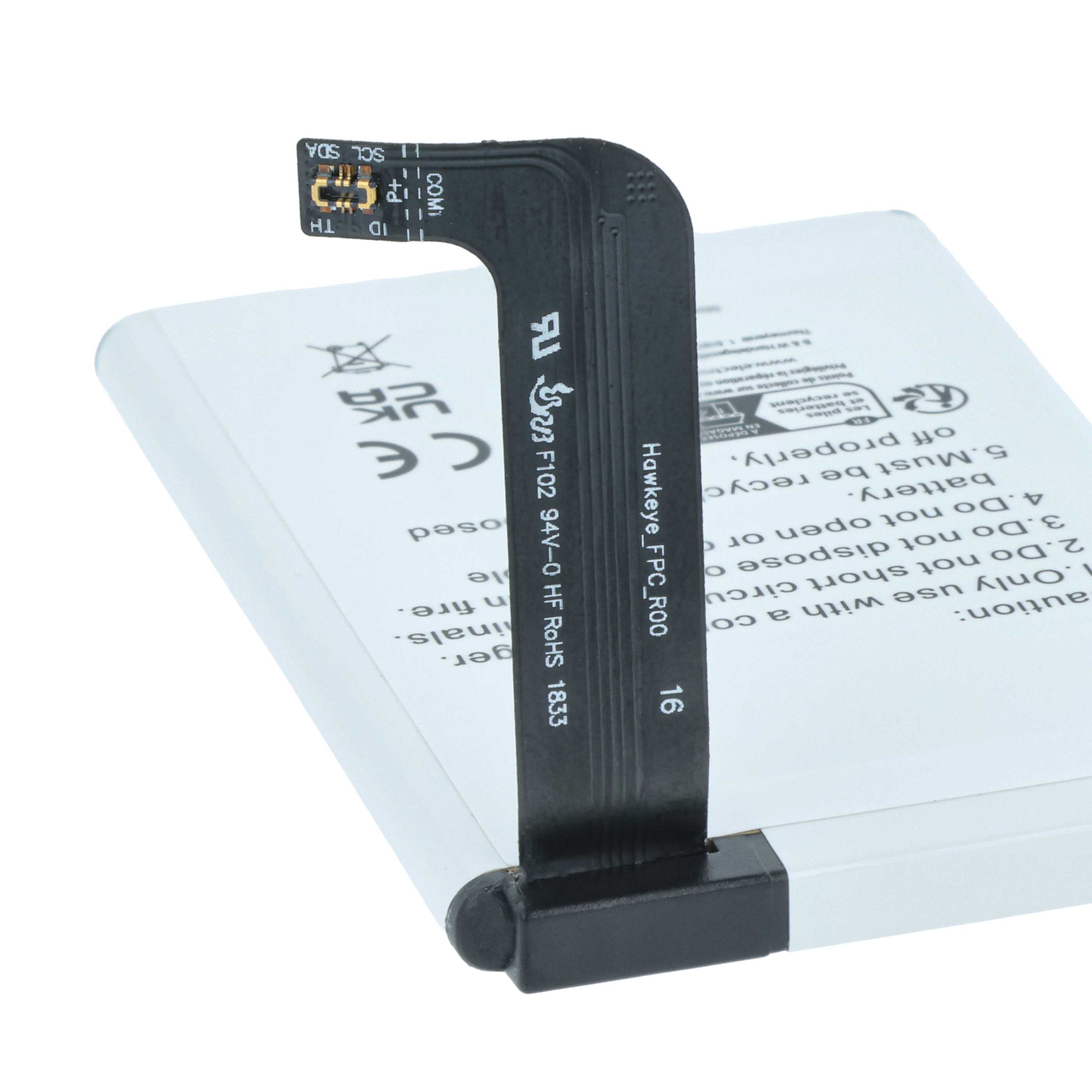 Akku als Ersatz für Zebra 03MAY18, BT-000334, BT-000334-1 für Zebra Barcodescanner - 3000mAh 3,85V Li-Ion