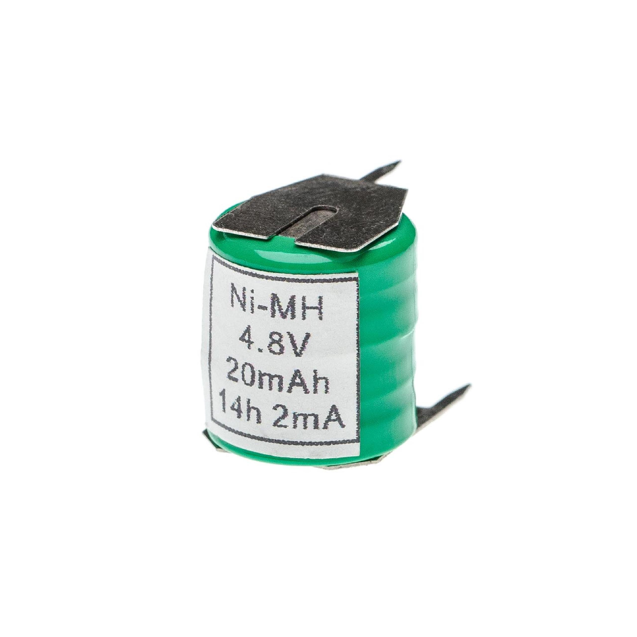 Batterie remplace 4/V15H pour modèle radio-télécommandé - 20mAh 4,8V NiMH