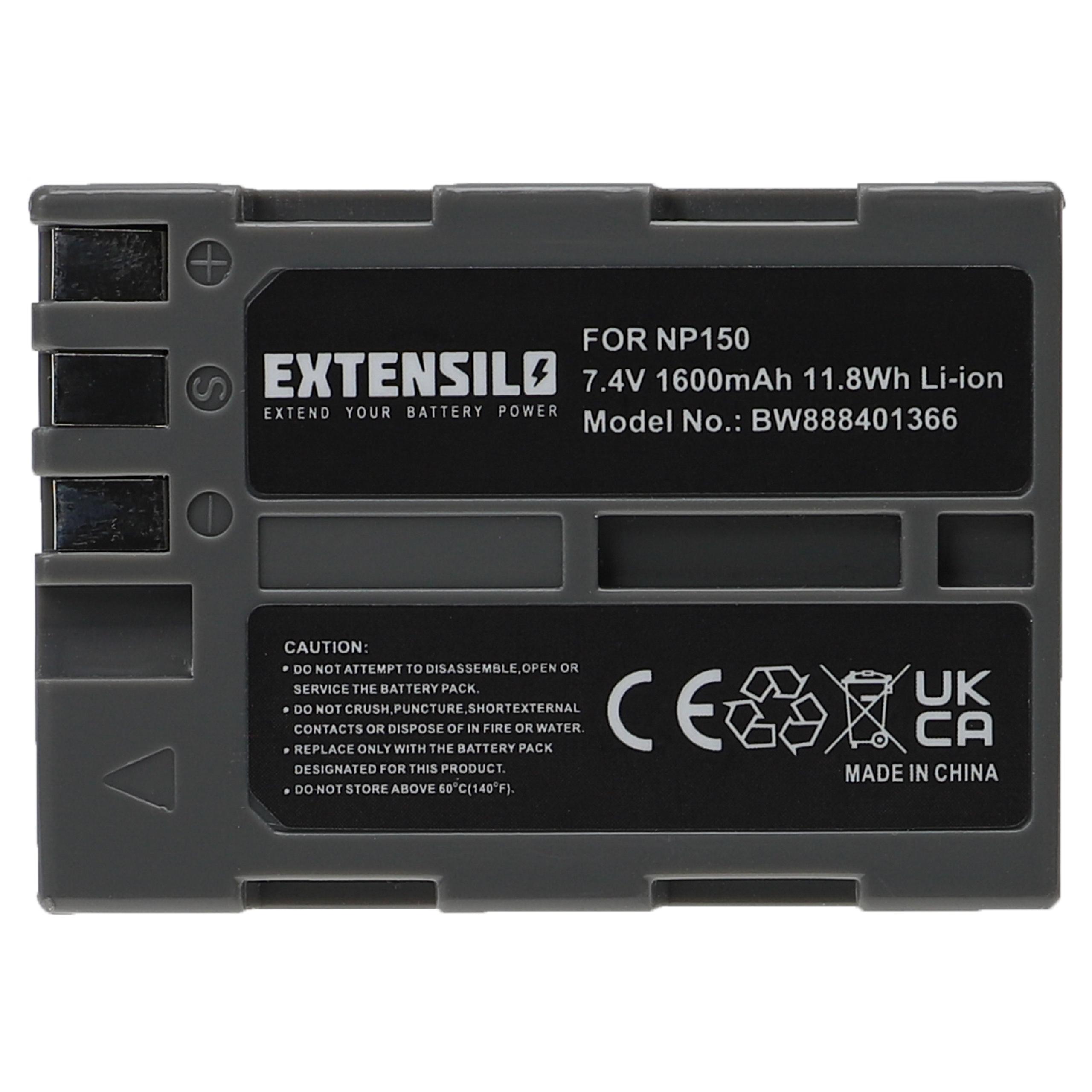 Battery Replacement for - 1600mAh, 7.4V, Li-Ion