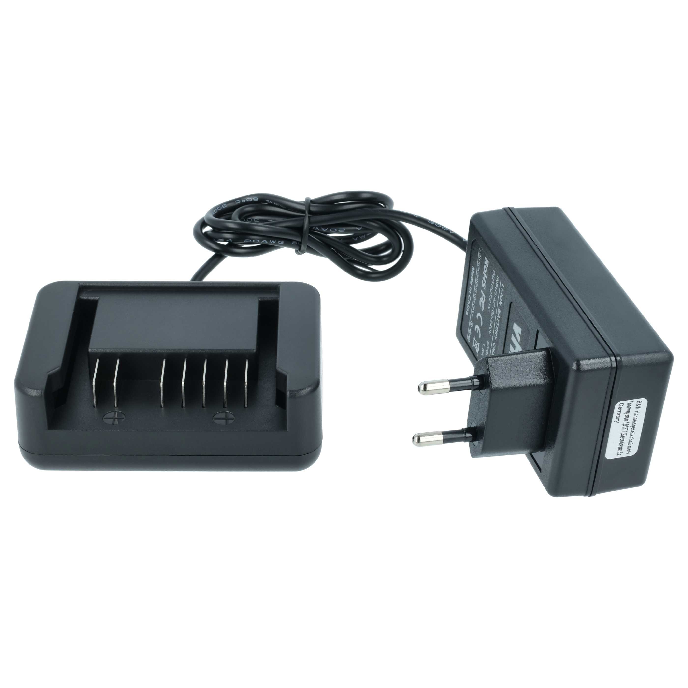 Charger suitable for Hitachi, Hitachi Hikoki C 18DSL Power Tool Batteries etc. - Li-Ion, 1.5A