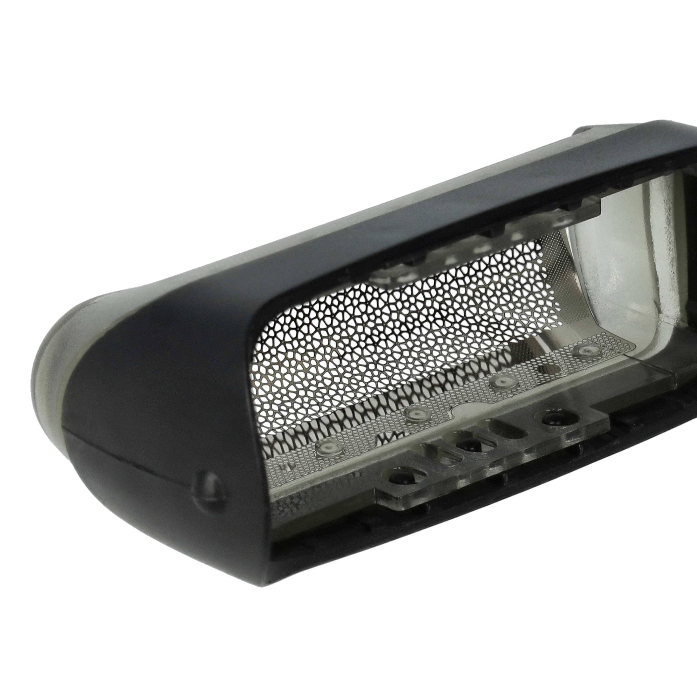 Lámina de corte reemplaza Braun 5733700, 20s, 20B, 10B para afeitadoras Braun - incl. marco, negro/plata