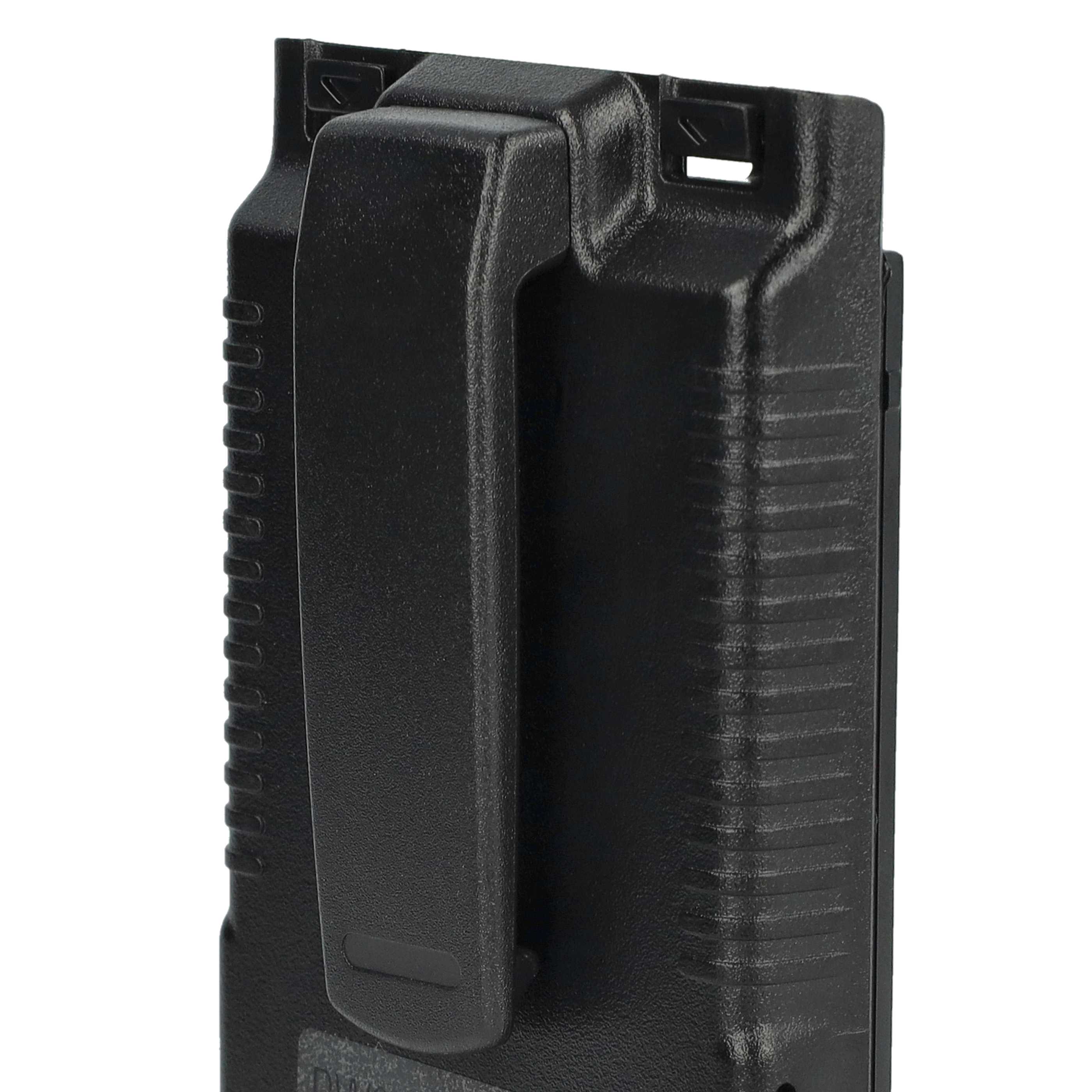 Radio 2x Battery replaces Yaesu SBR-14, SBR-14Li - 2200 mAh 7.4 V Li-Ion + Belt Clip