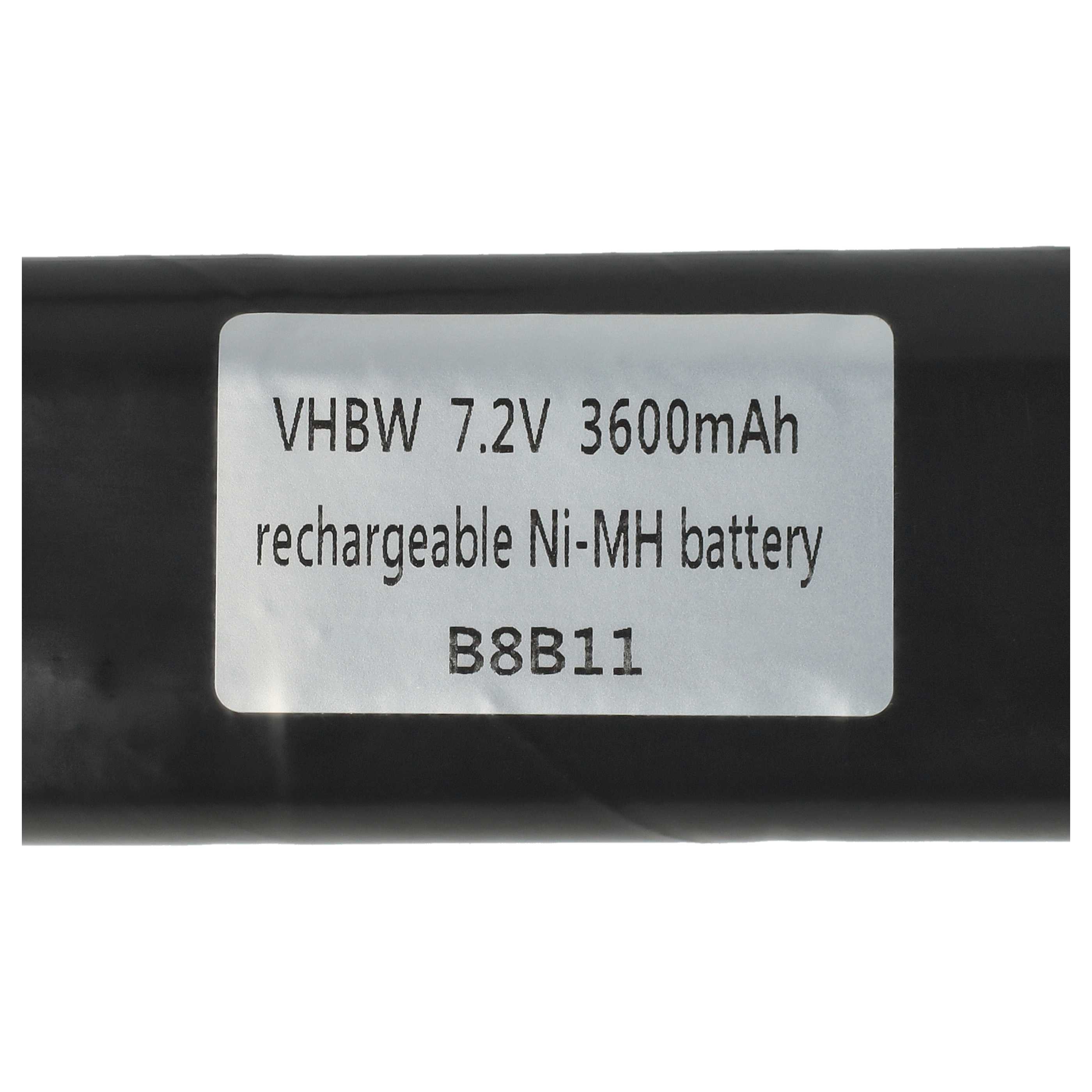 Batterie modèle radio-télécommandé - 3600mAh 7,2V NiMH, T-Plug (f)