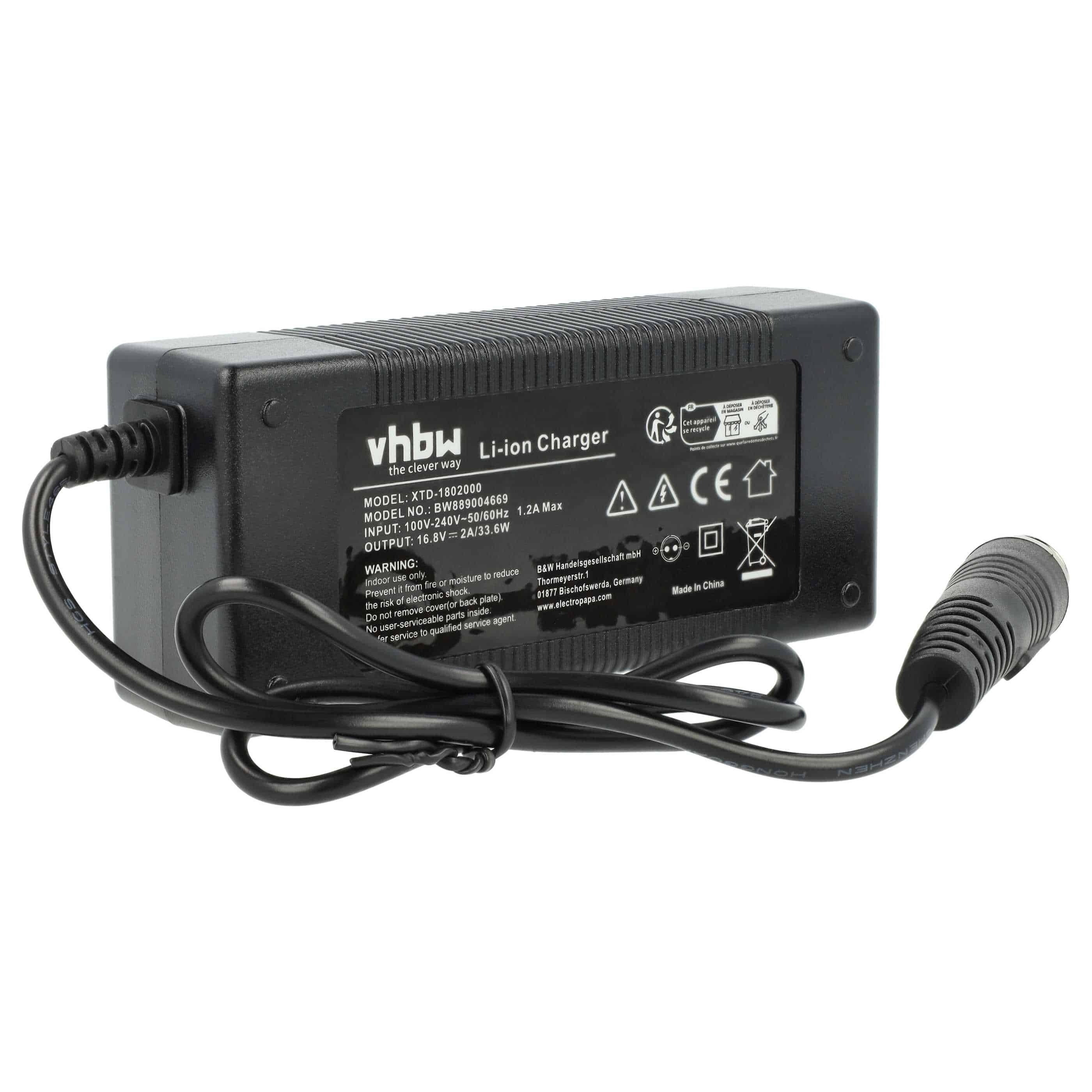 Charger incl. Battery (2500 mAh) replaces Daiwa BM2500, BM2300, BM2600 for Shimano Li-Ion Batteries etc.