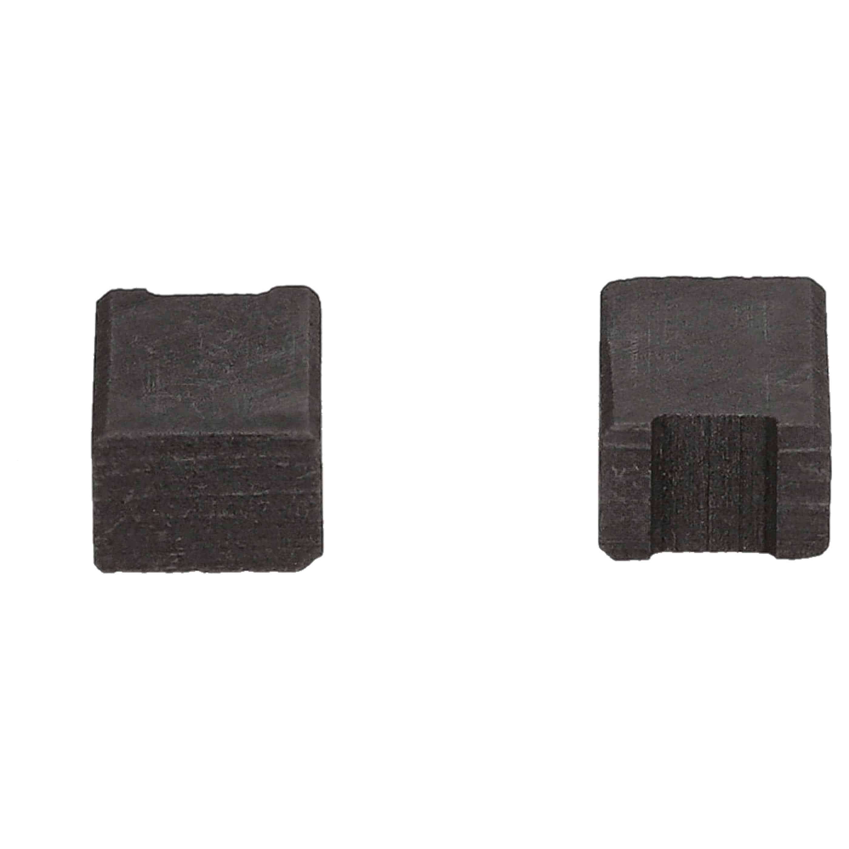 2x Balais de charbon pour machine à café Bosch et autres - 4 x 6 x 10 + 4 x 6 x 9,15mm